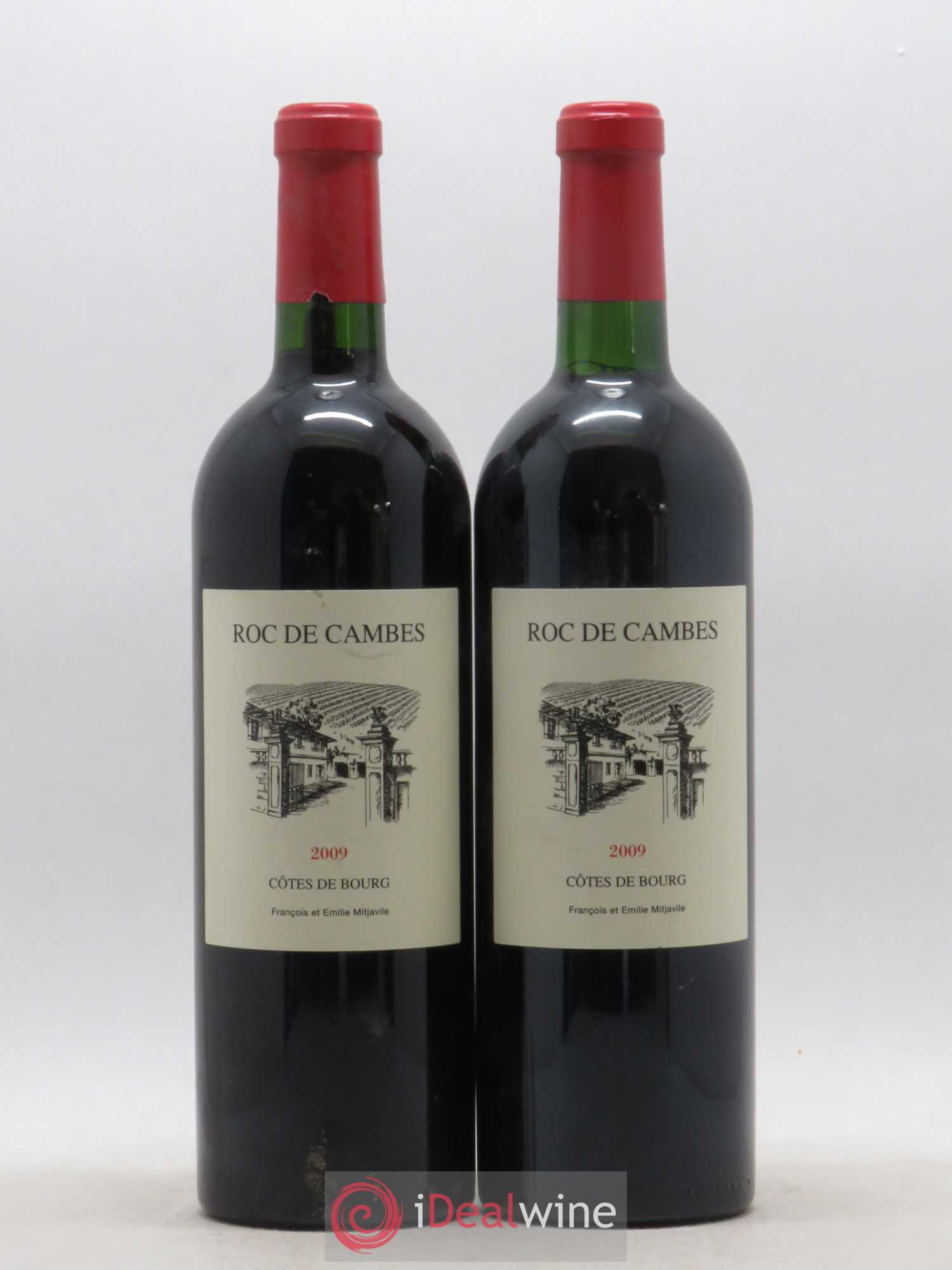 Roc de Cambes 2009 - Lot of 2 bottles - 0
