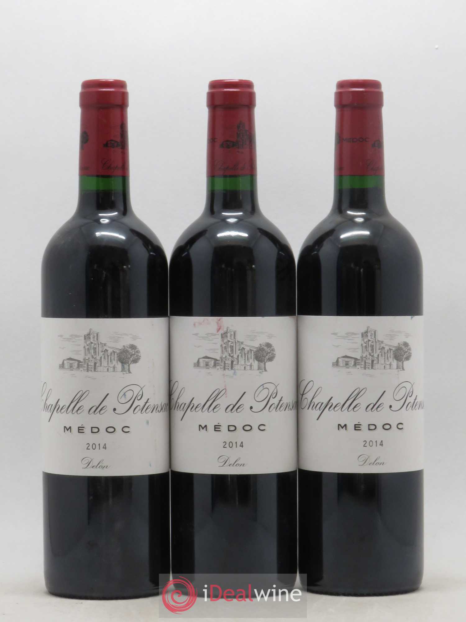 Chapelle de Potensac Second Vin 2014 - Lot de 6 bouteilles - 2
