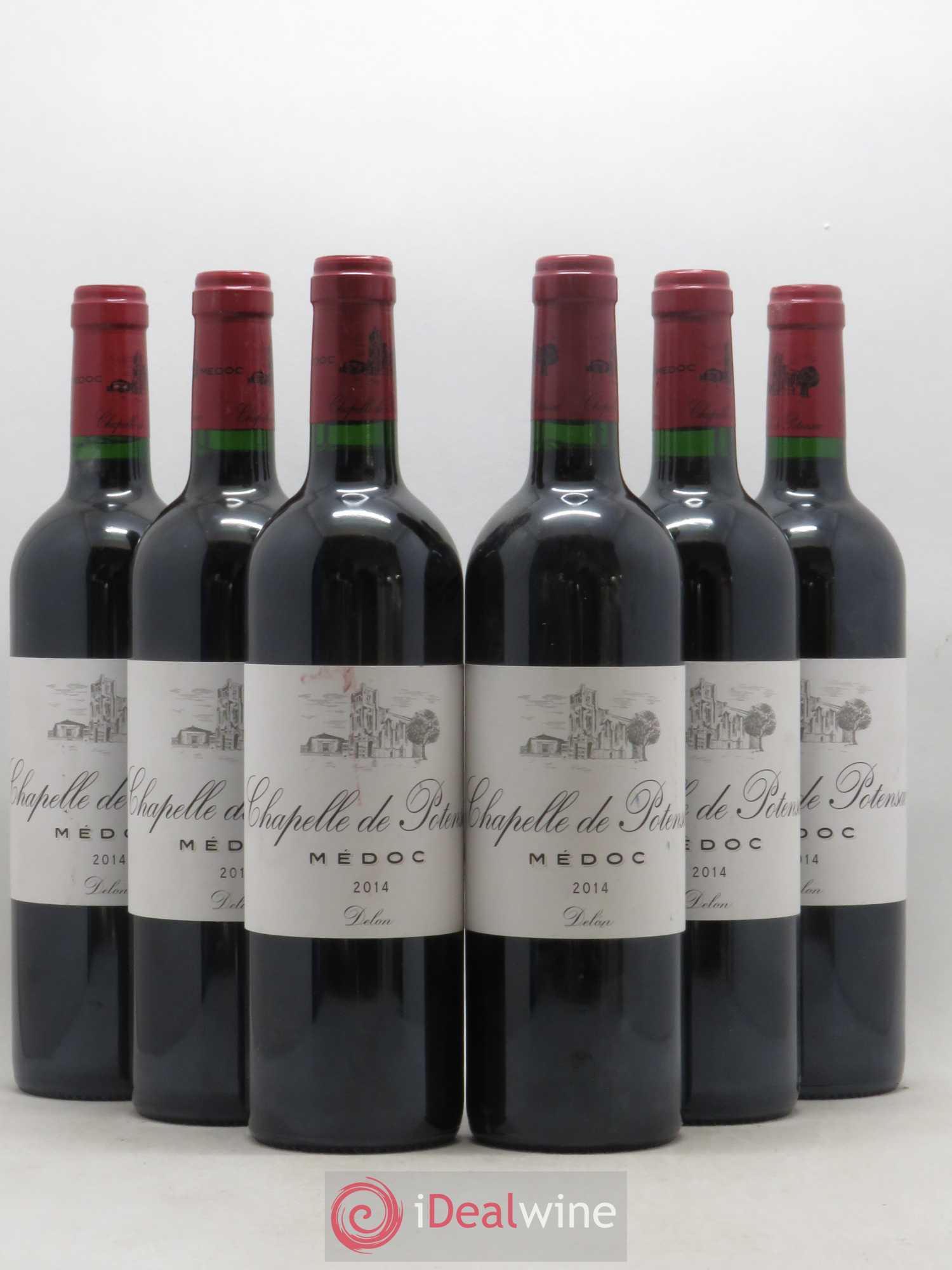 Chapelle de Potensac Second Vin 2014 - Lot de 6 bouteilles - 0
