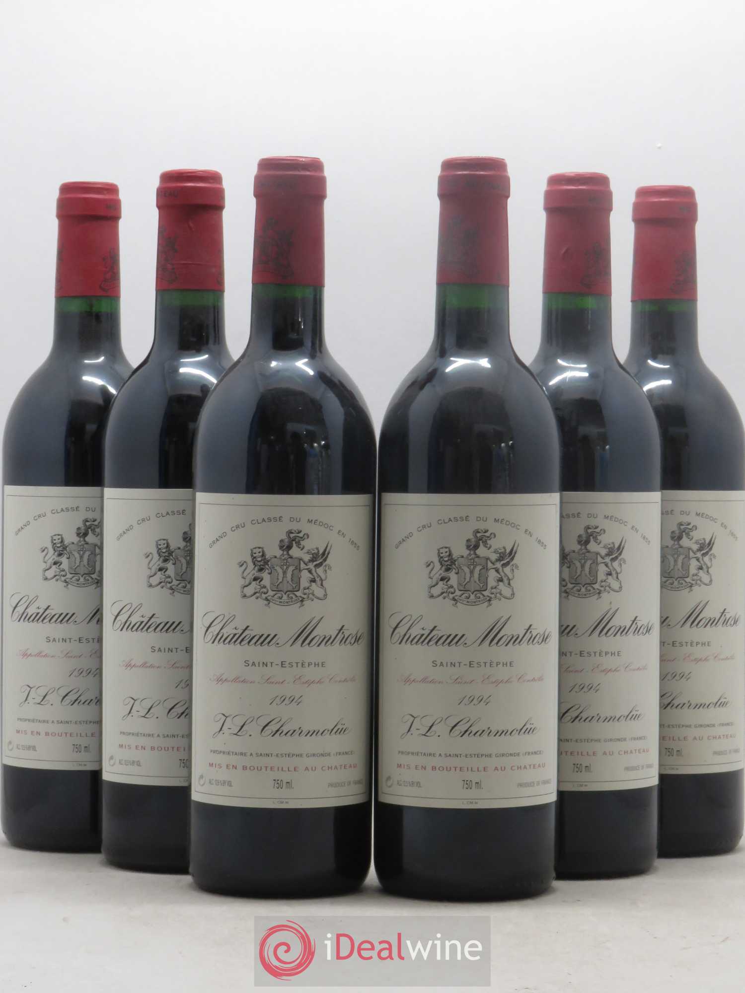Château Montrose 2ème Grand Cru Classé 1994 - Lot de 6 bouteilles - 0