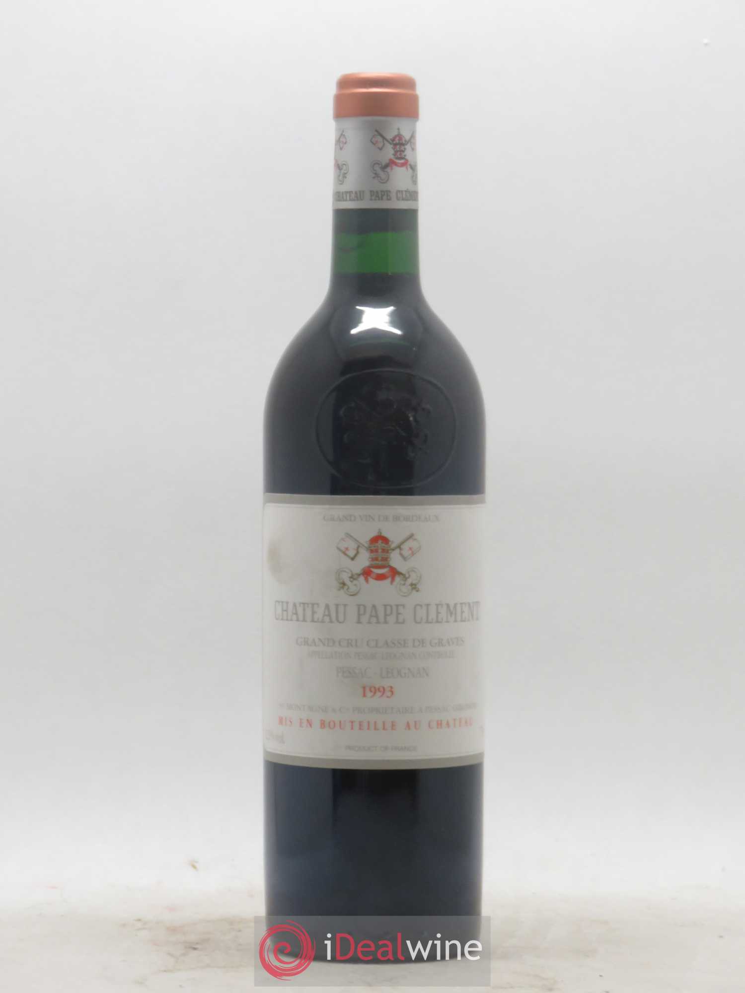 Château Pape Clément Cru Classé de Graves 1993 - Lot de 1 bouteille - 0