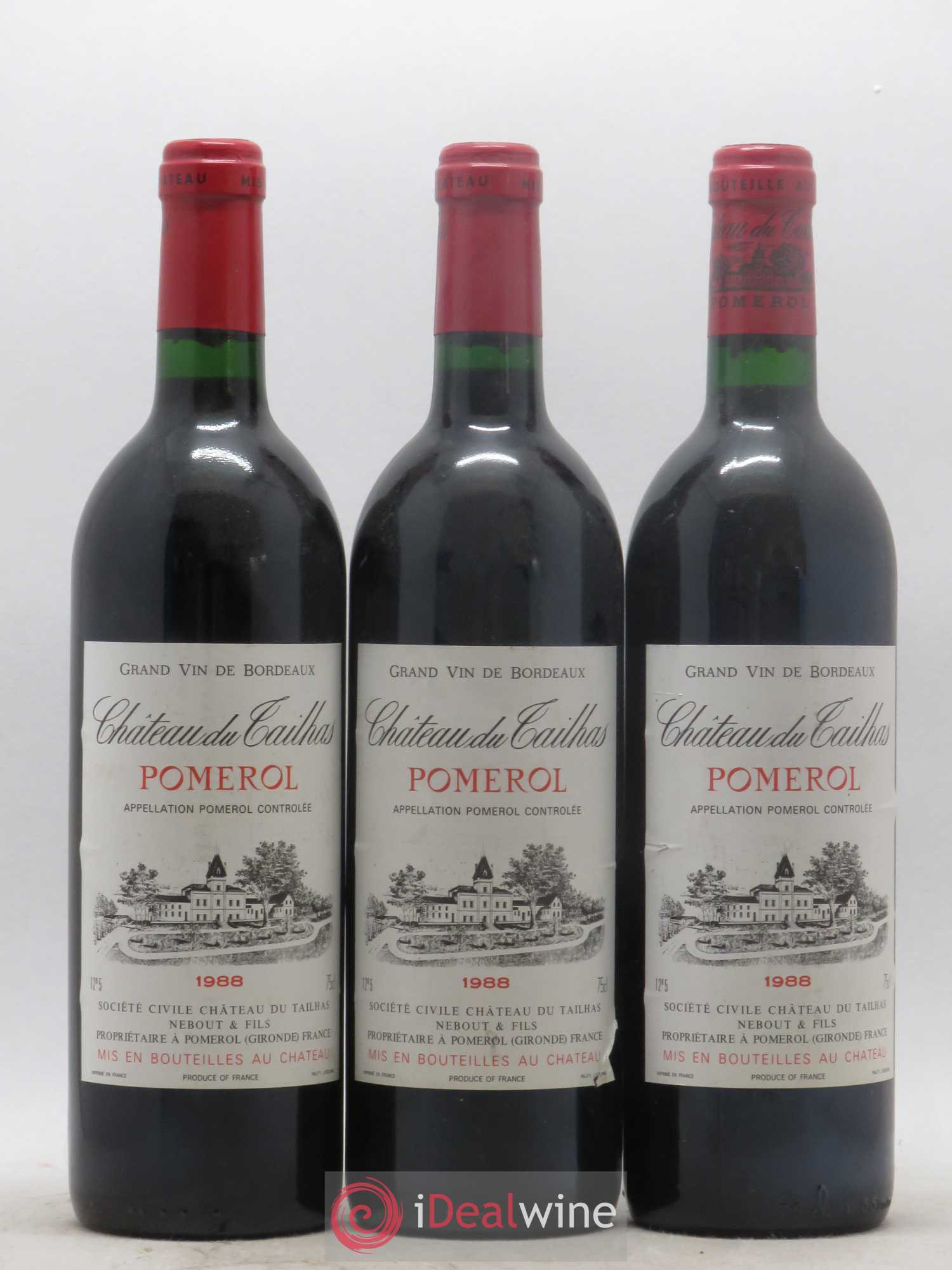 Château du Tailhas 1988 - Lot de 12 bouteilles - 2
