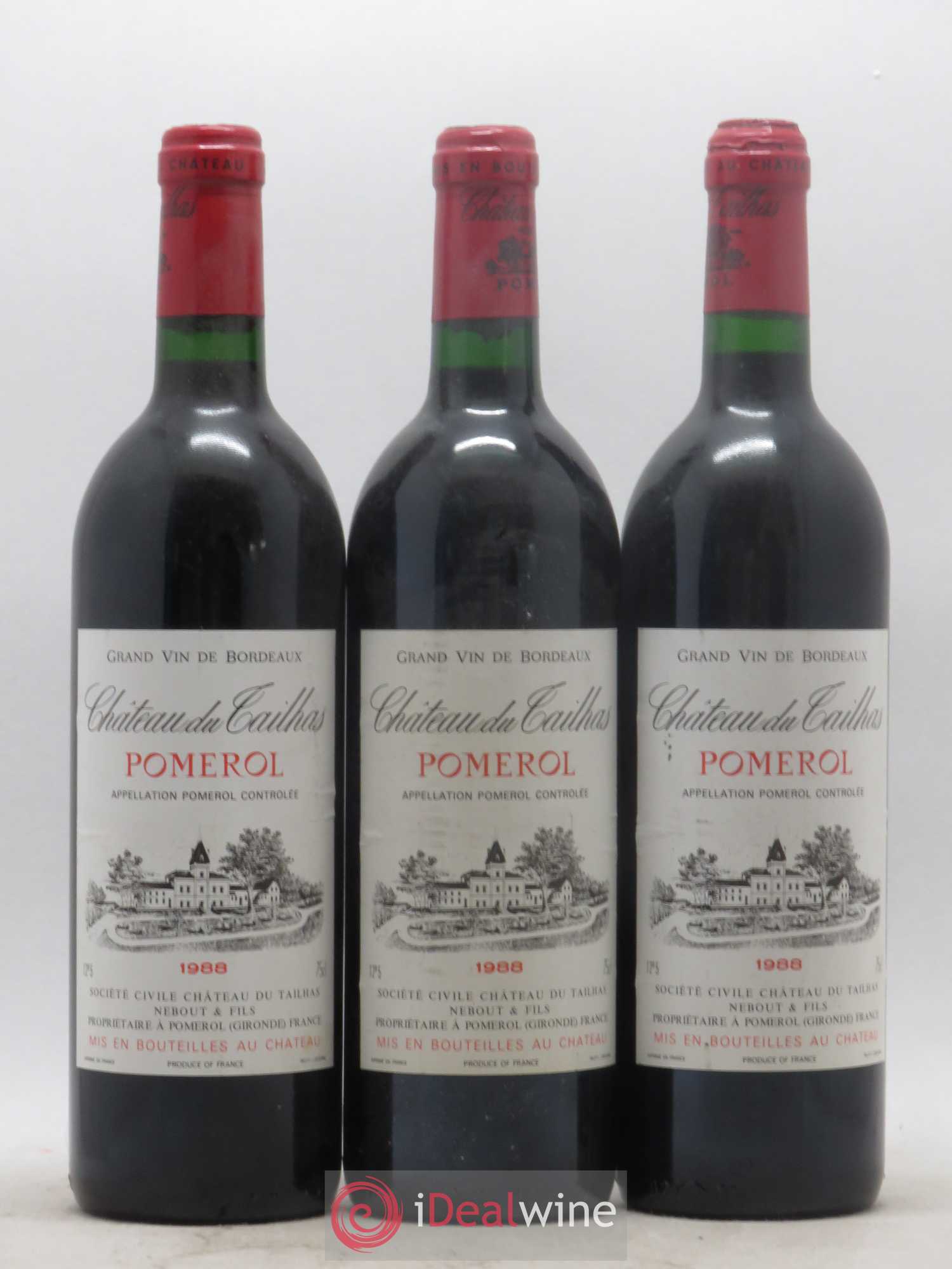 Château du Tailhas 1988 - Lot de 12 bouteilles - 4