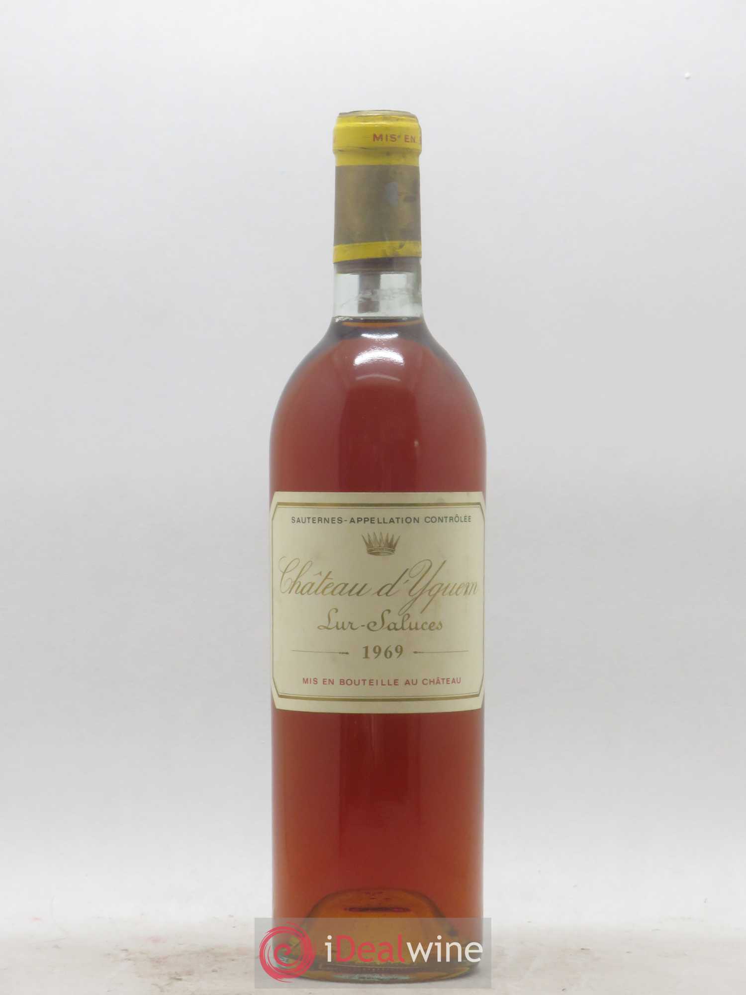 Château d' Yquem 1er Cru Classé Supérieur 1969 - Lot de 1 bouteille - 0