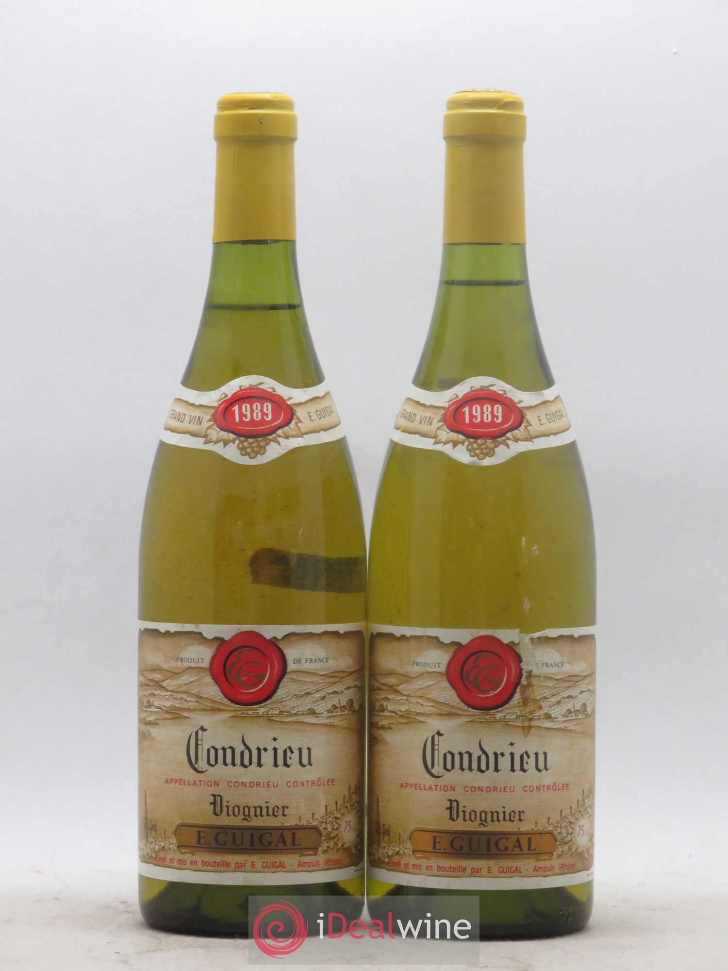 Condrieu Guigal 1989 - Lot de 2 bouteilles - 0