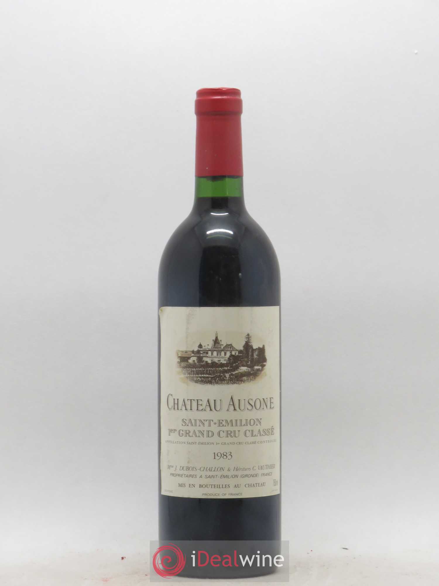 Château Ausone 1er Grand Cru Classé A 1983 - Lot de 1 bouteille - 0