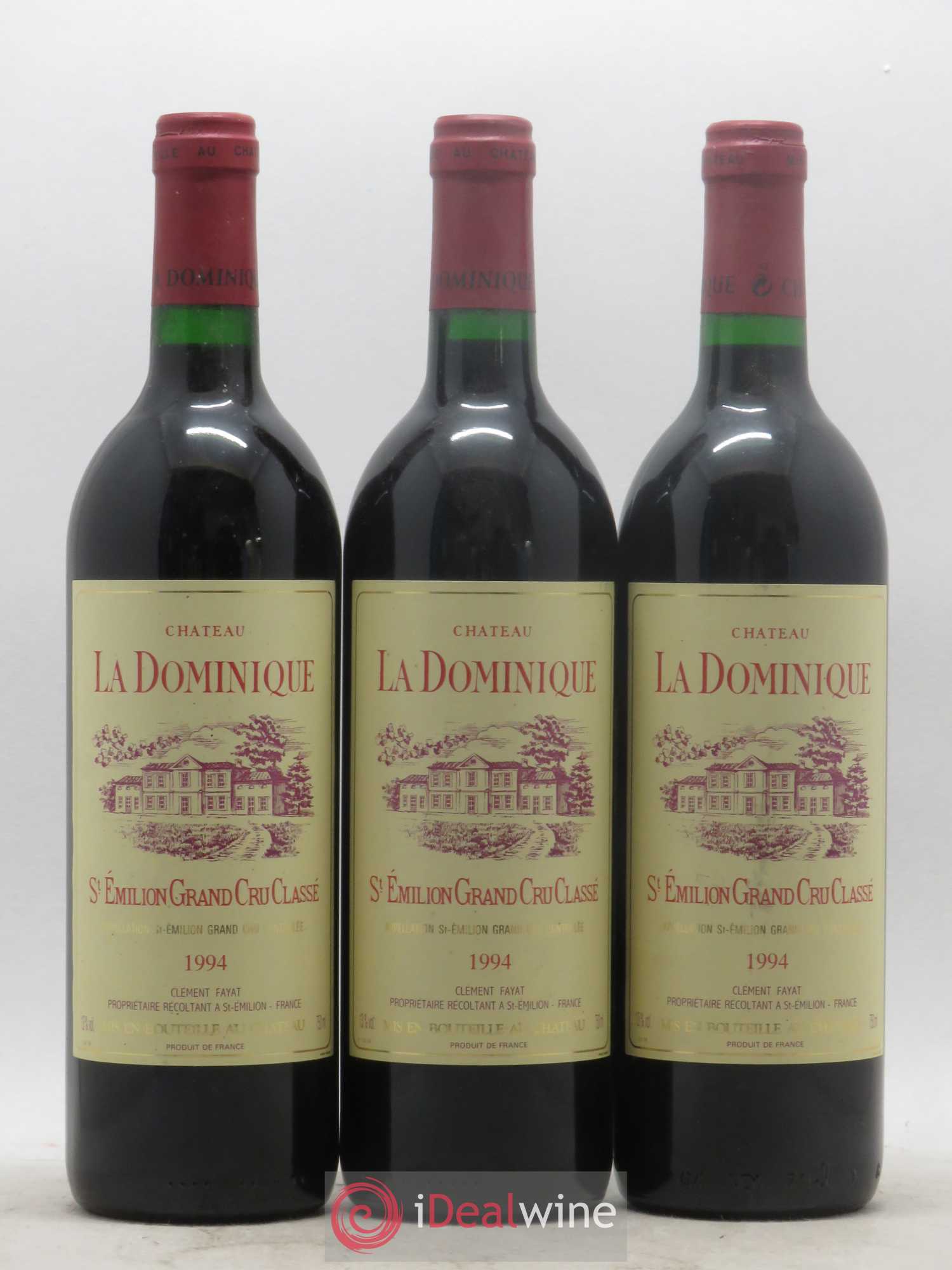 Château la Dominique Grand Cru Classé 1994 - Lot de 6 bouteilles - 2