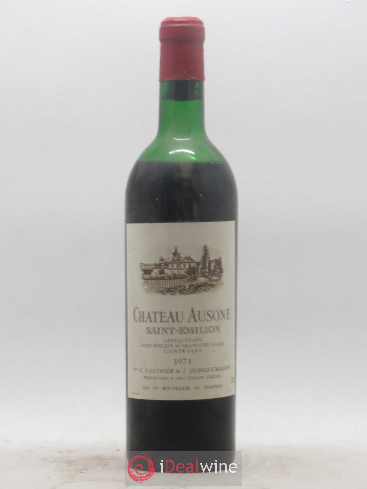 Château Ausone 1er Grand Cru Classé A 1973 - Lot de 1 bouteille - 0