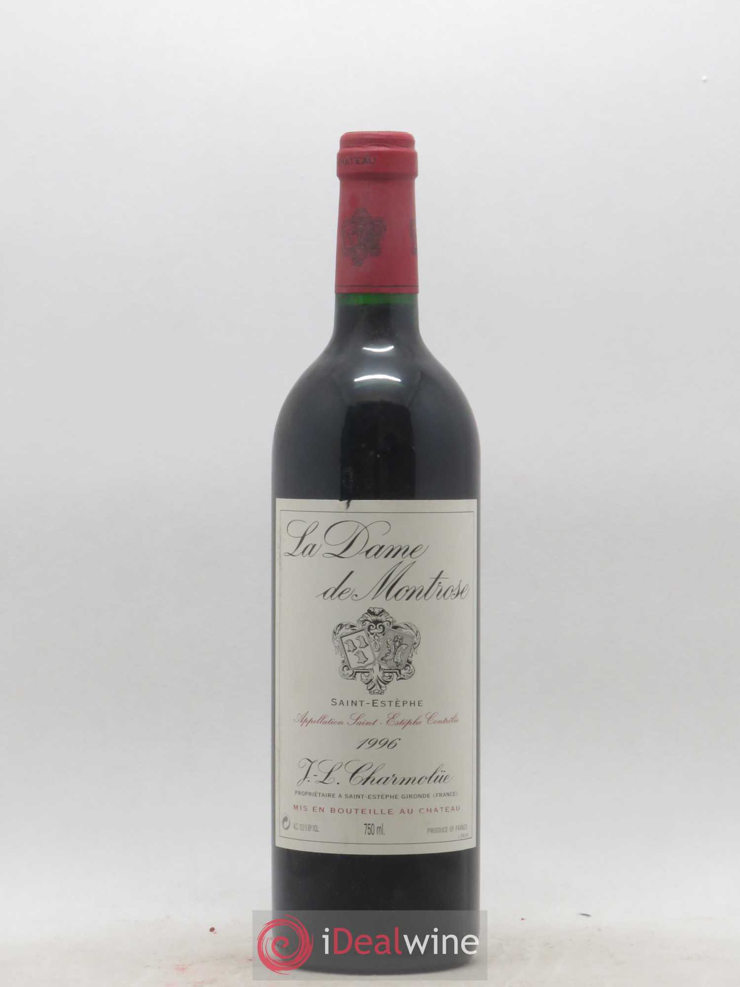 La Dame de Montrose Second Vin 1996 - Lot de 1 bouteille - 0