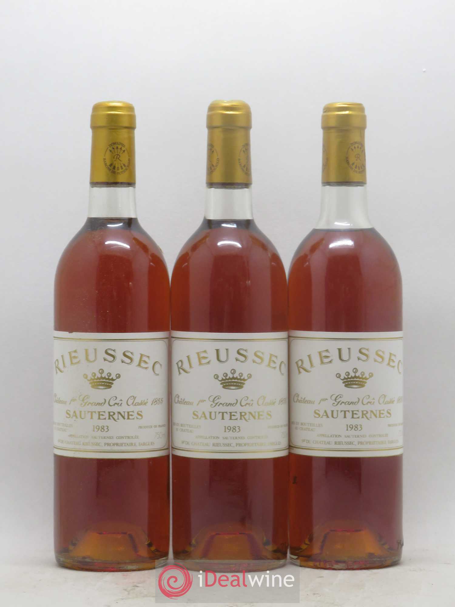 Château Rieussec 1er Grand Cru Classé 1983 - Lotto di 6 bottiglie - 1