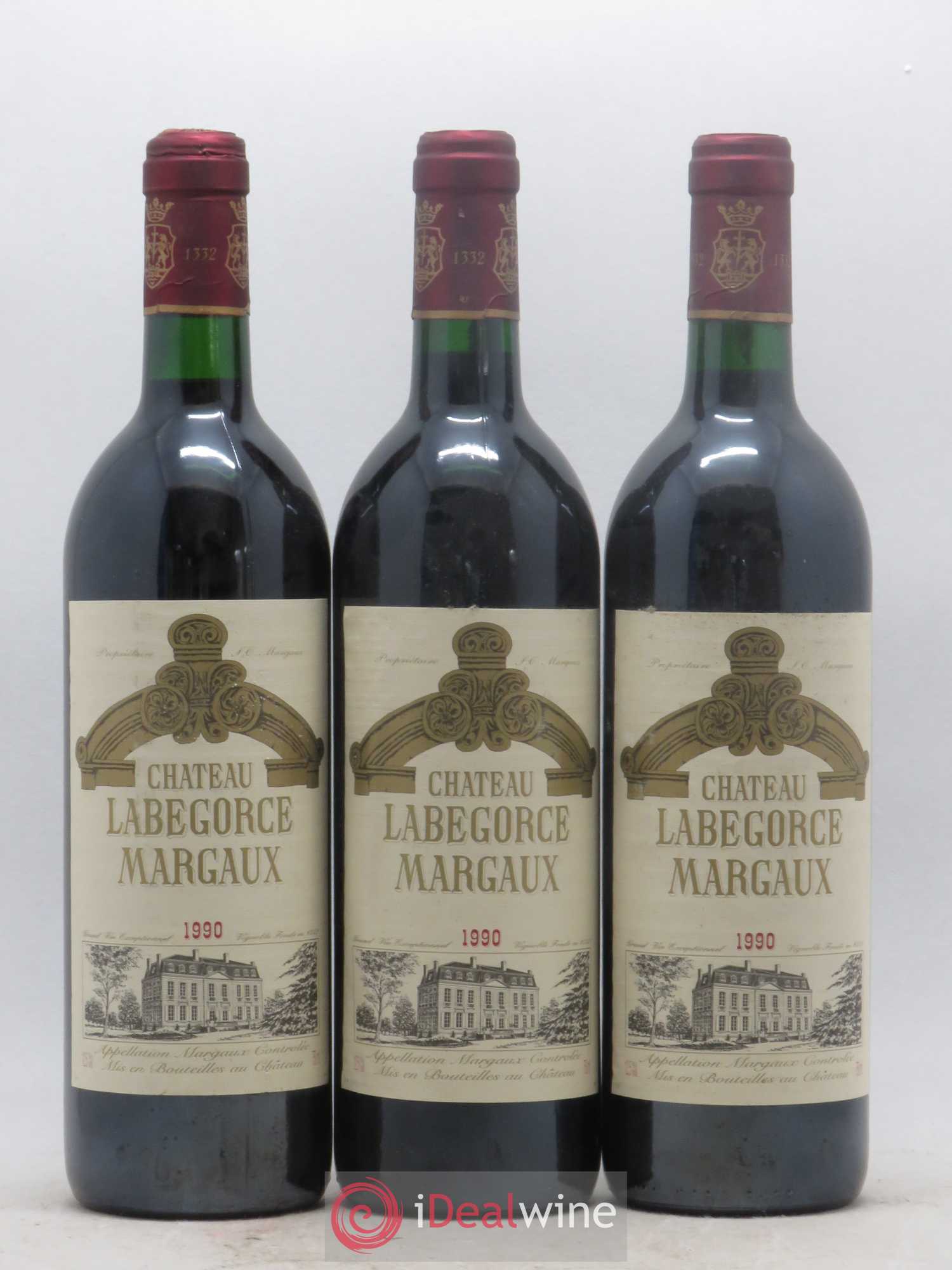 Château Labegorce Cru Bourgeois 1990 - Lot de 6 bouteilles - 1