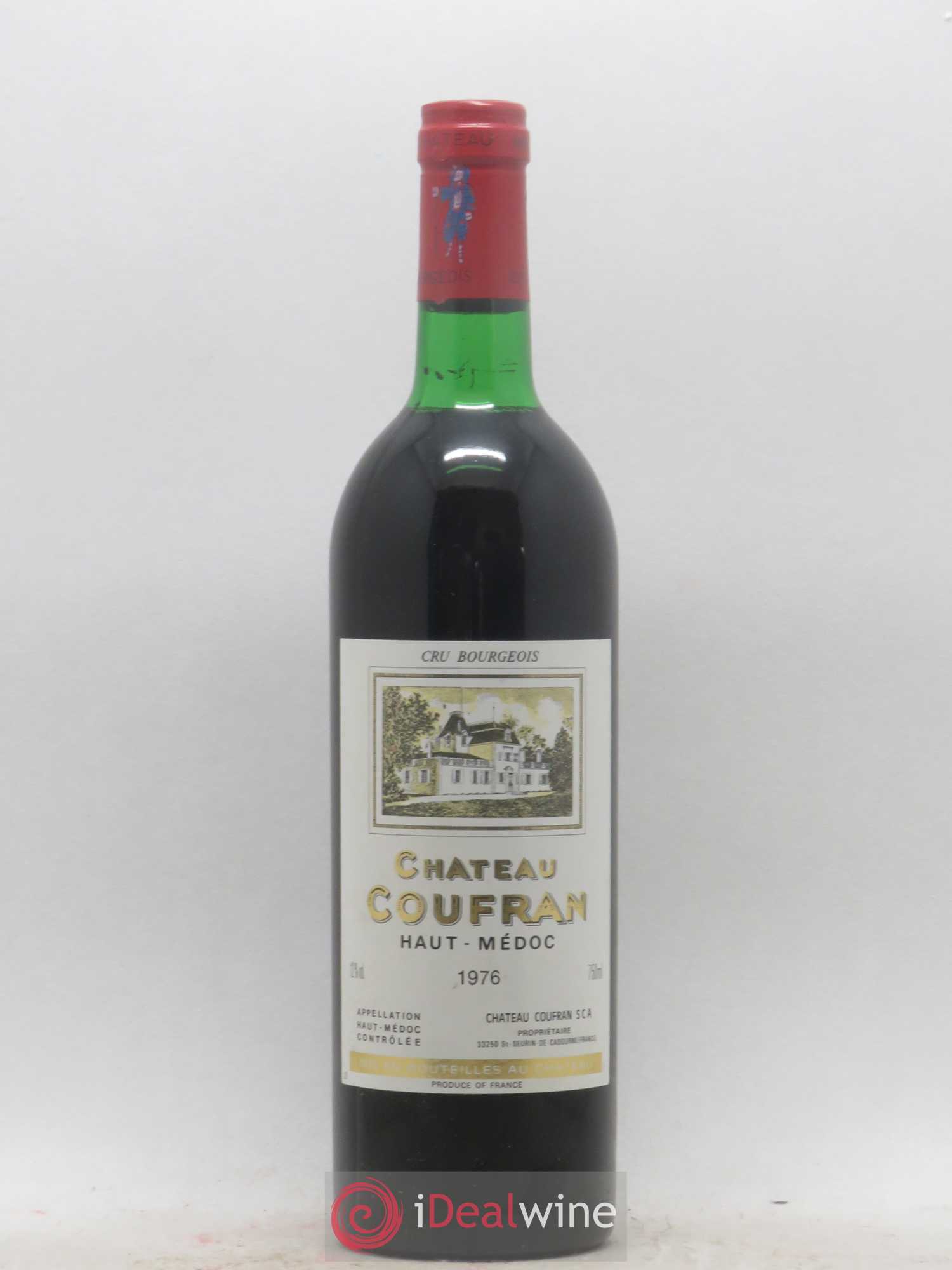 Château Coufran Cru Bourgeois 1976 - Lot de 1 bouteille - 0