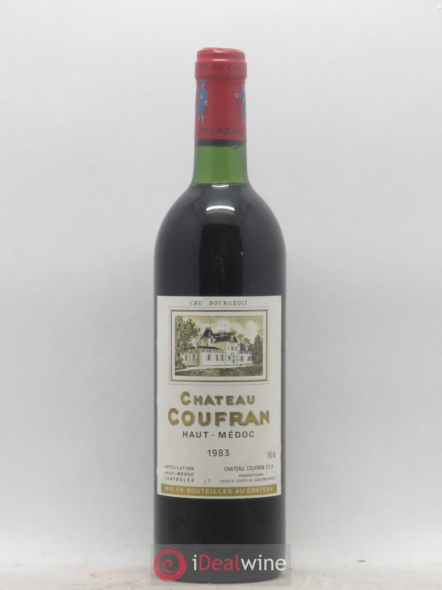 Château Coufran Cru Bourgeois 1983 - Lot de 1 bouteille - 0