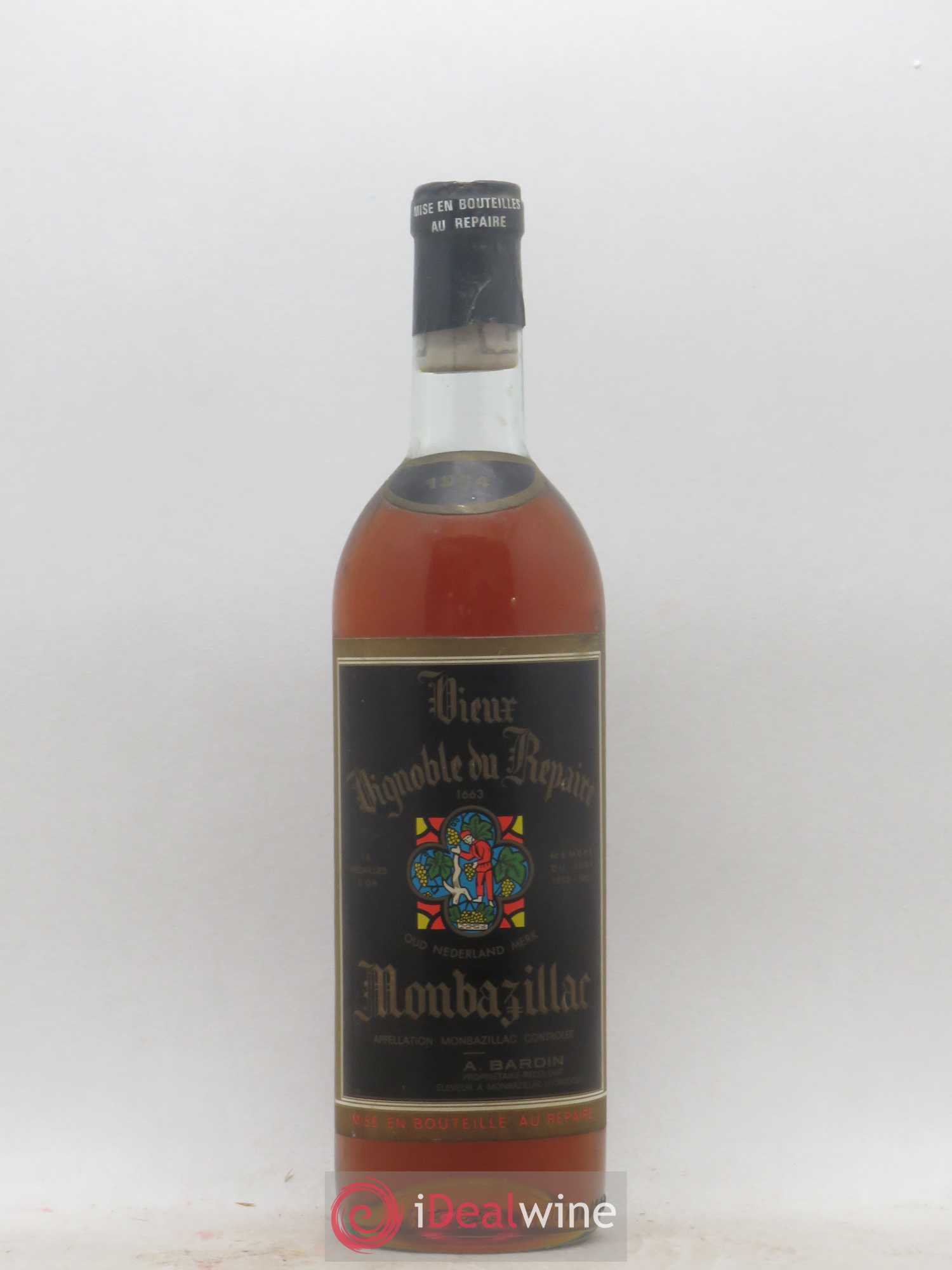 Monbazillac Vieux Vignoble du Repaire (sans prix de réserve) 1964 - Posten von 1 Flasche - 0