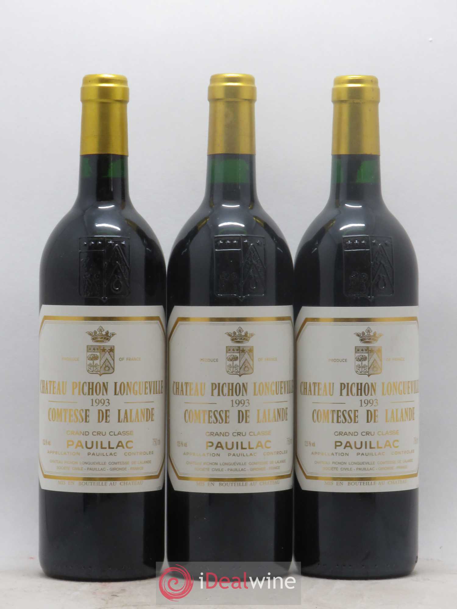 Château Pichon Longueville Comtesse de Lalande 2ème Grand Cru Classé 1993 - Lot de 12 bouteilles - 2