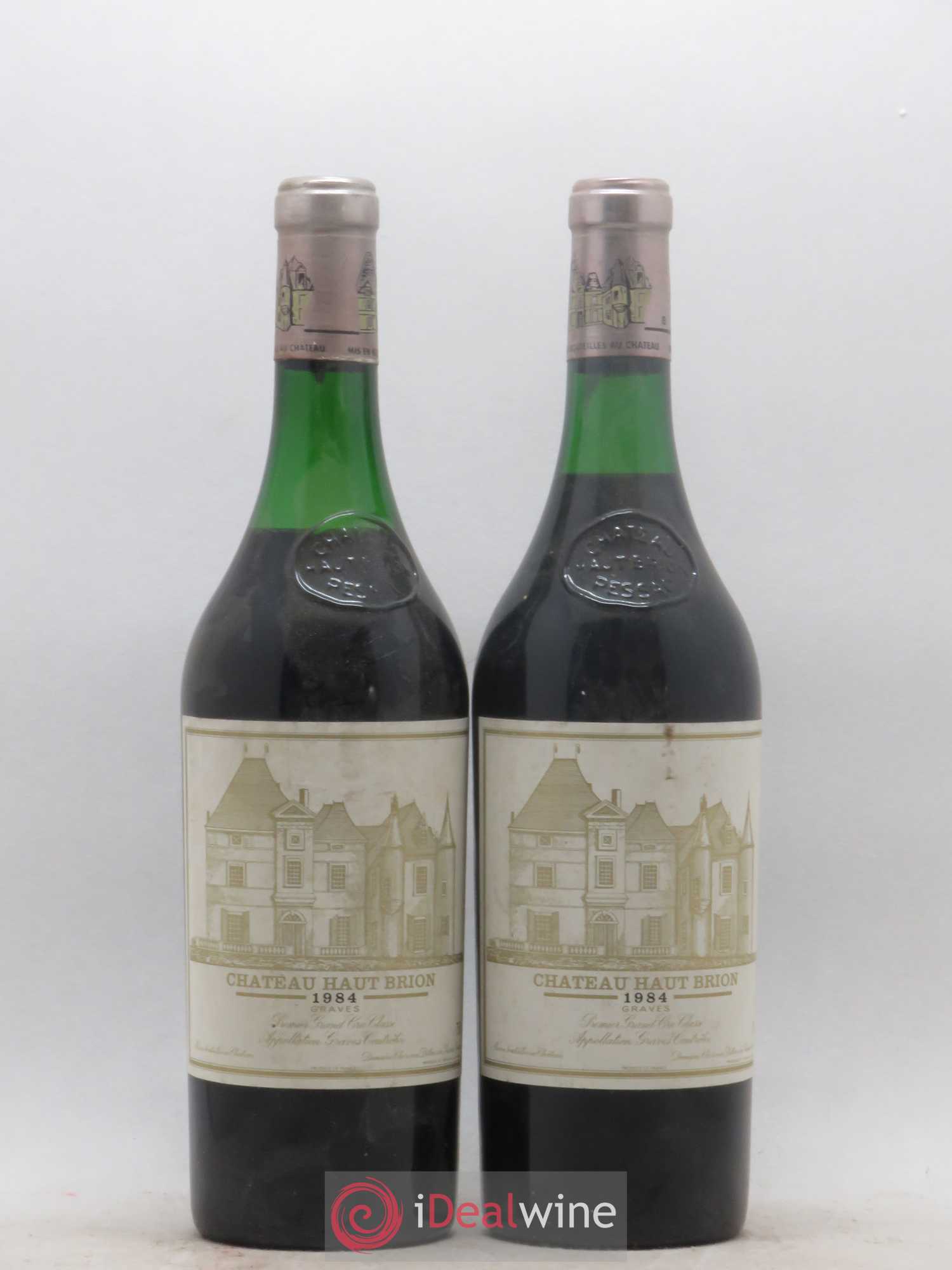 Château Haut Brion 1er Grand Cru Classé 1984 - Lot de 2 bouteilles - 0