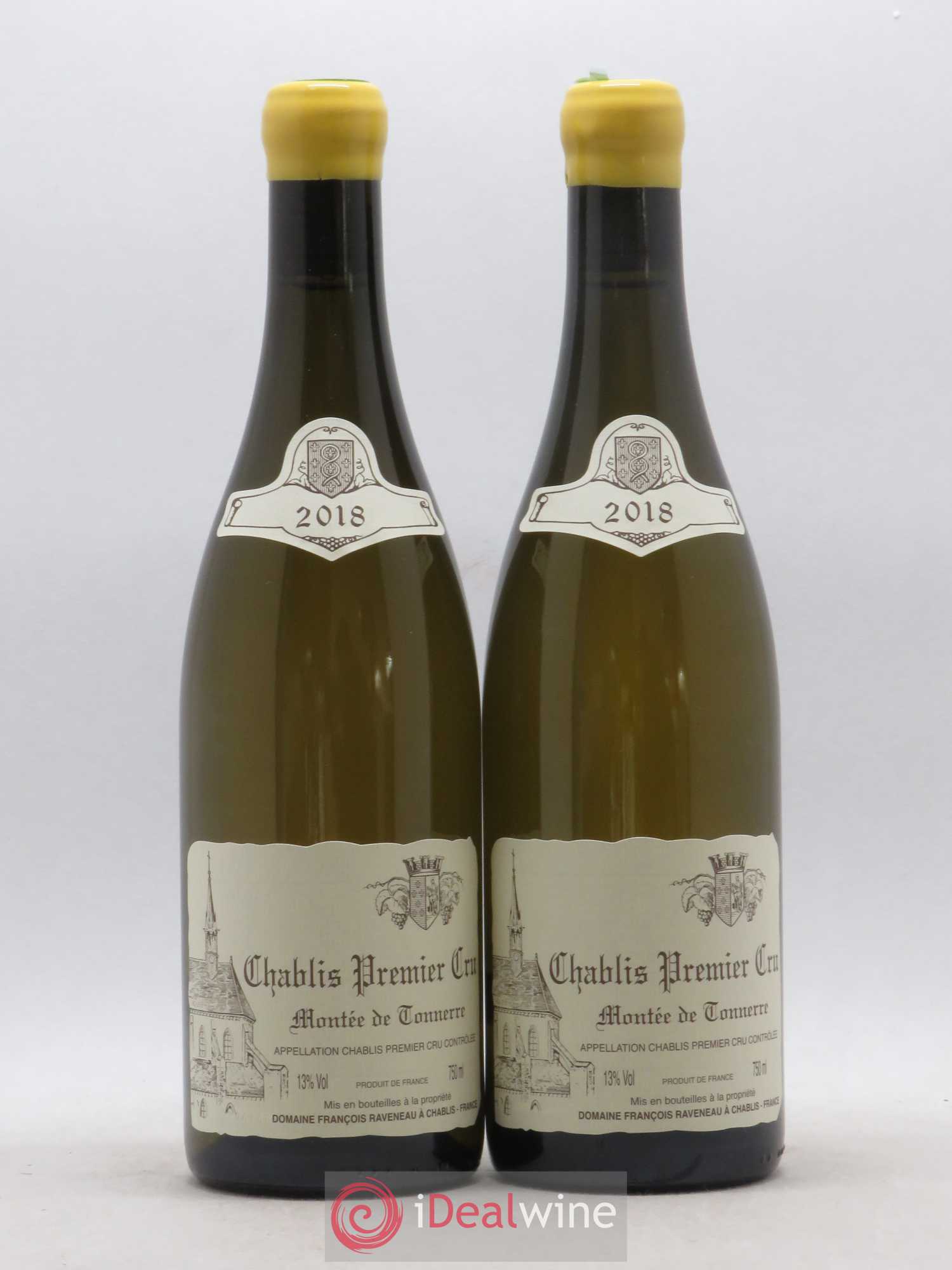Chablis 1er Cru Montée de Tonnerre Raveneau (Domaine) 2018 - Posten von 2 Flaschen - 0