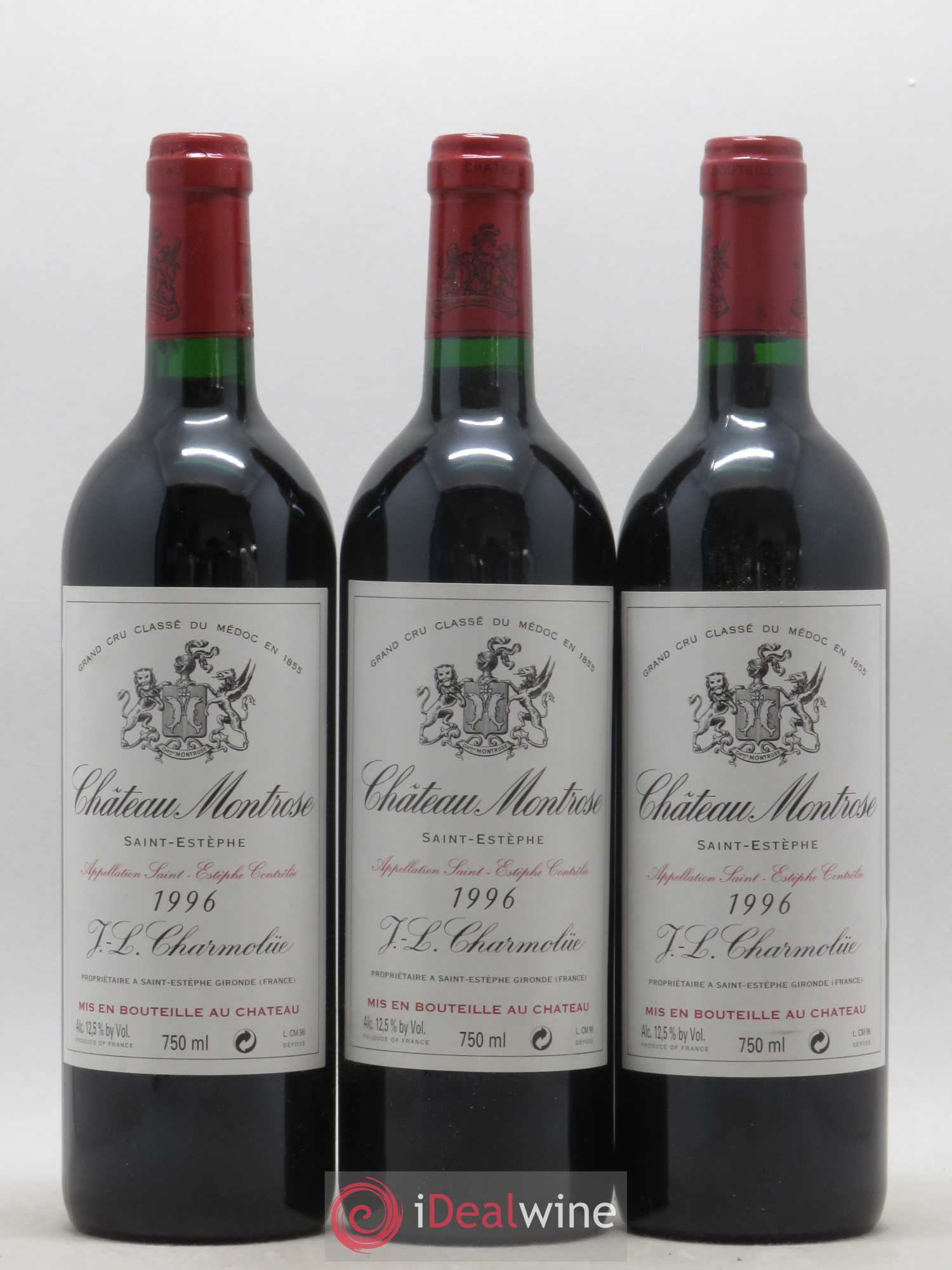 Château Montrose 2ème Grand Cru Classé 1996 - Lot de 12 bouteilles - 2