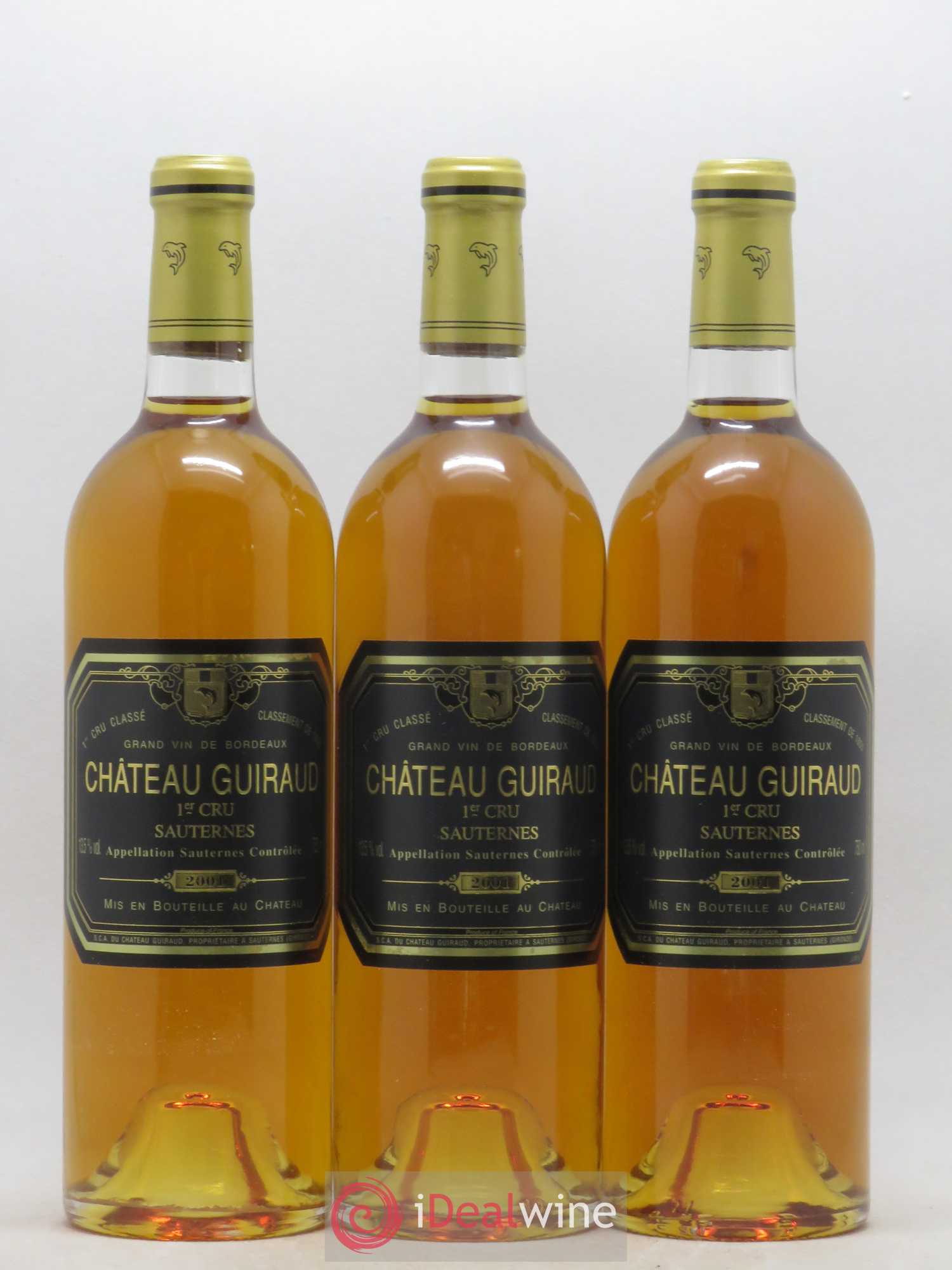 Château Guiraud 1er Grand Cru Classé 2001 - Lotto di 12 bottiglie - 2