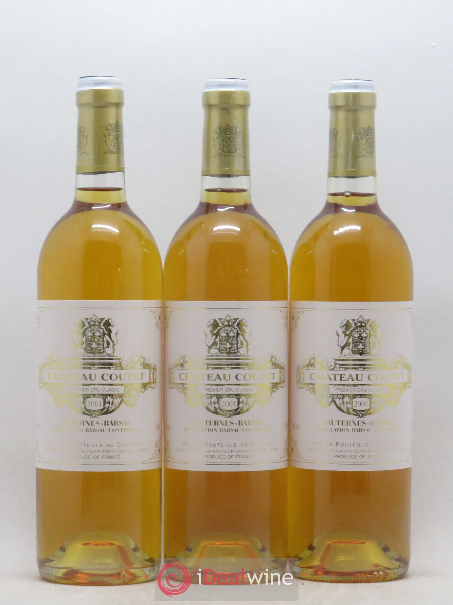 Château Coutet 1er Grand Cru Classé 2001 - Lotto di 12 bottiglie - 2