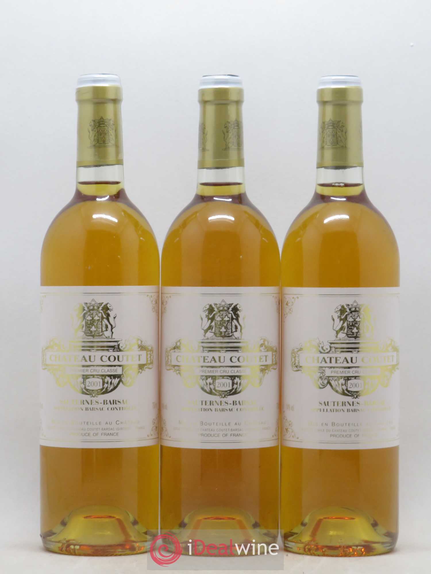 Château Coutet 1er Grand Cru Classé 2001 - Lotto di 12 bottiglie - 4