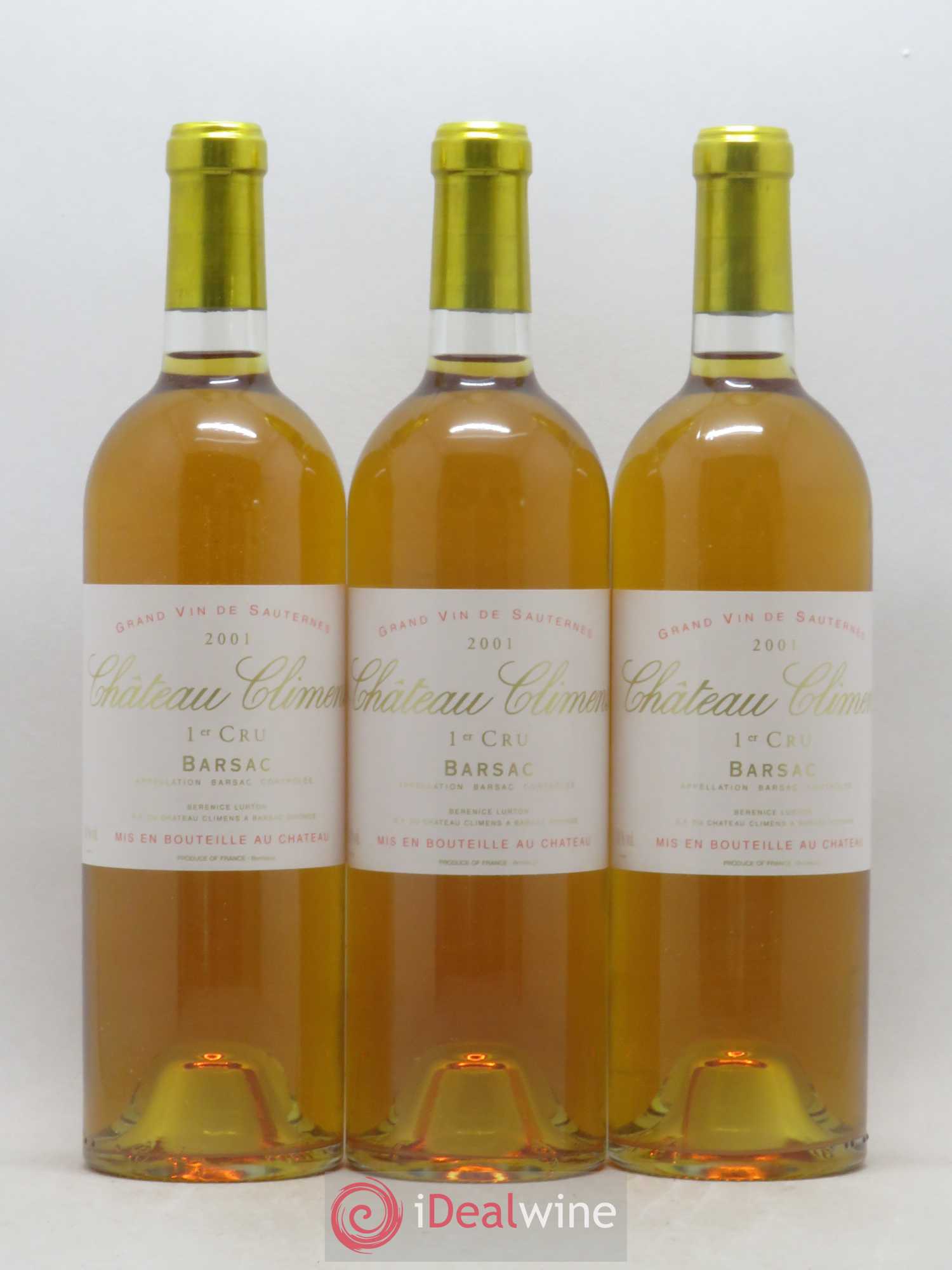 Château Climens 1er Grand Cru Classé 2001 - Lotto di 12 bottiglie - 4