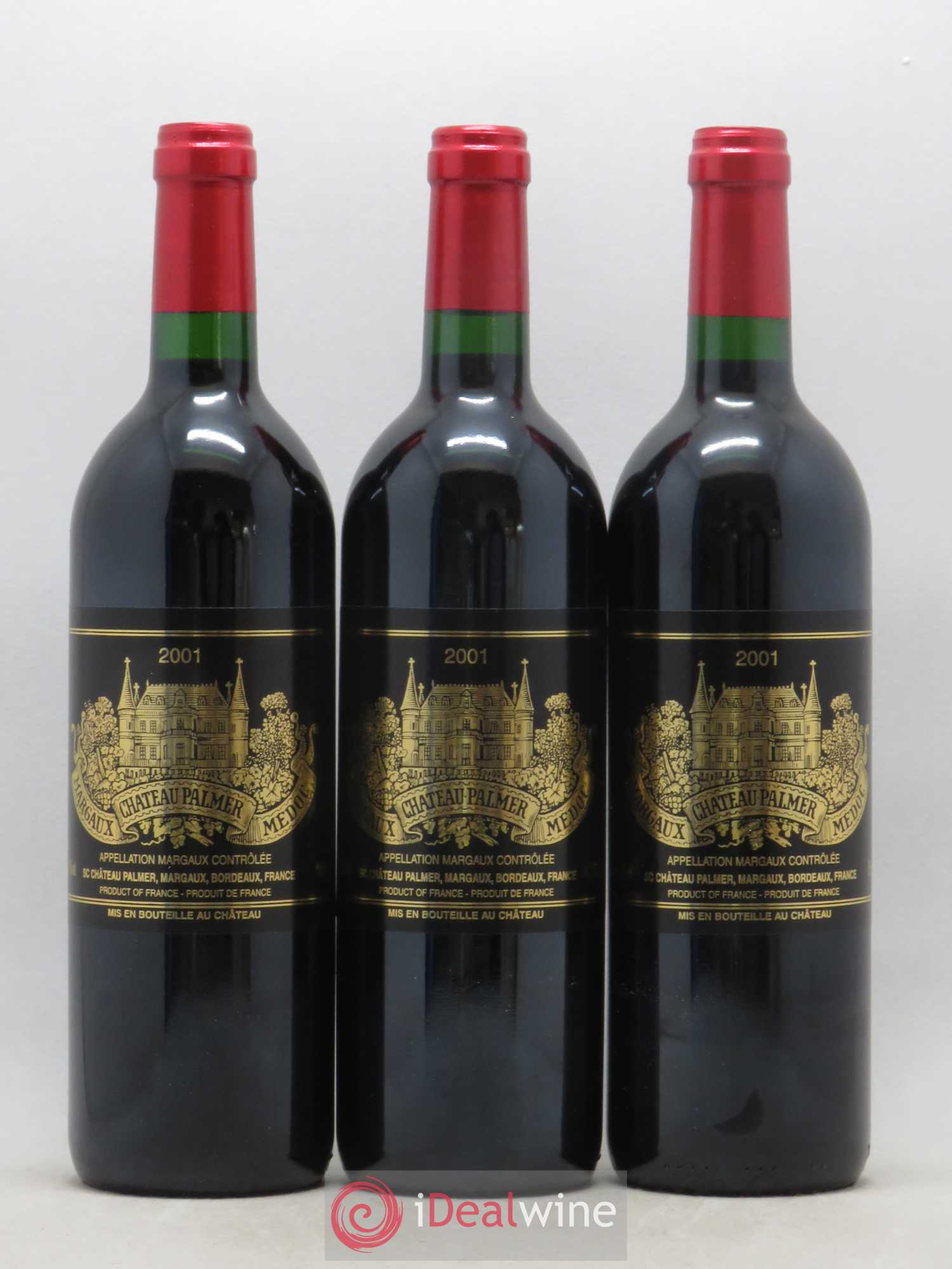 Château Palmer 3ème Grand Cru Classé 2001 - Lot de 12 bouteilles - 3