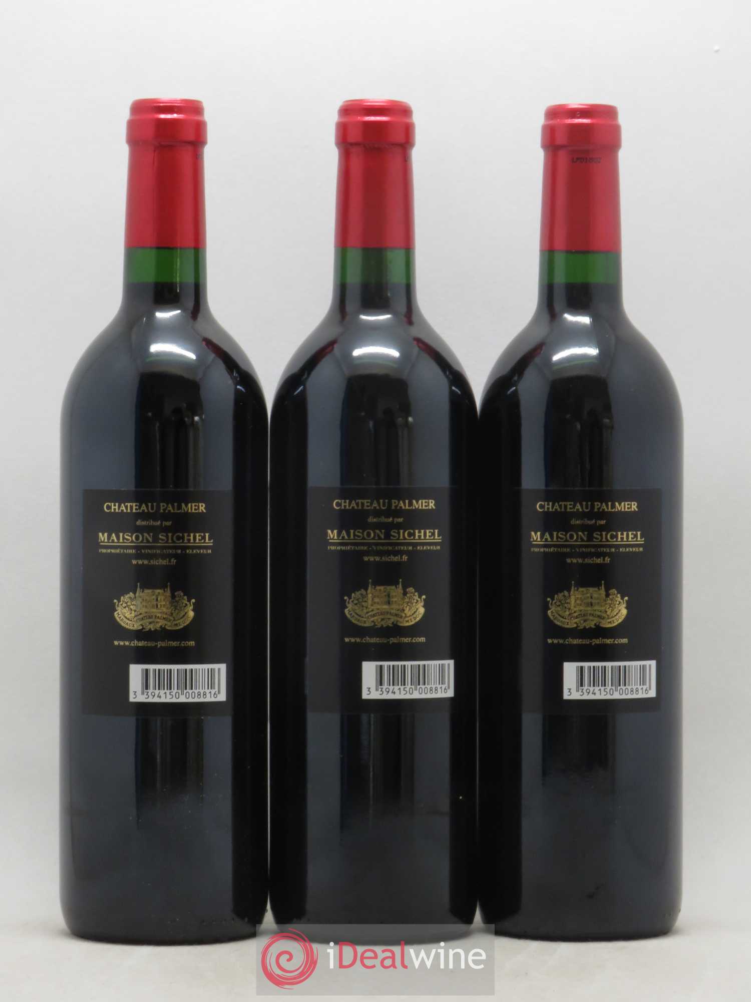 Château Palmer 3ème Grand Cru Classé 2001 - Lot de 12 bouteilles - 6