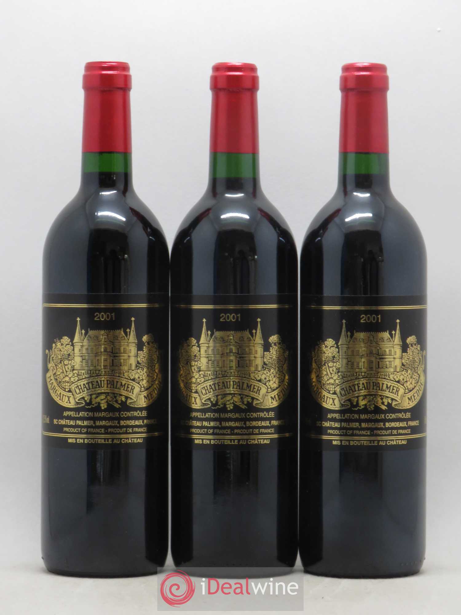 Château Palmer 3ème Grand Cru Classé 2001 - Lot de 12 bouteilles - 7