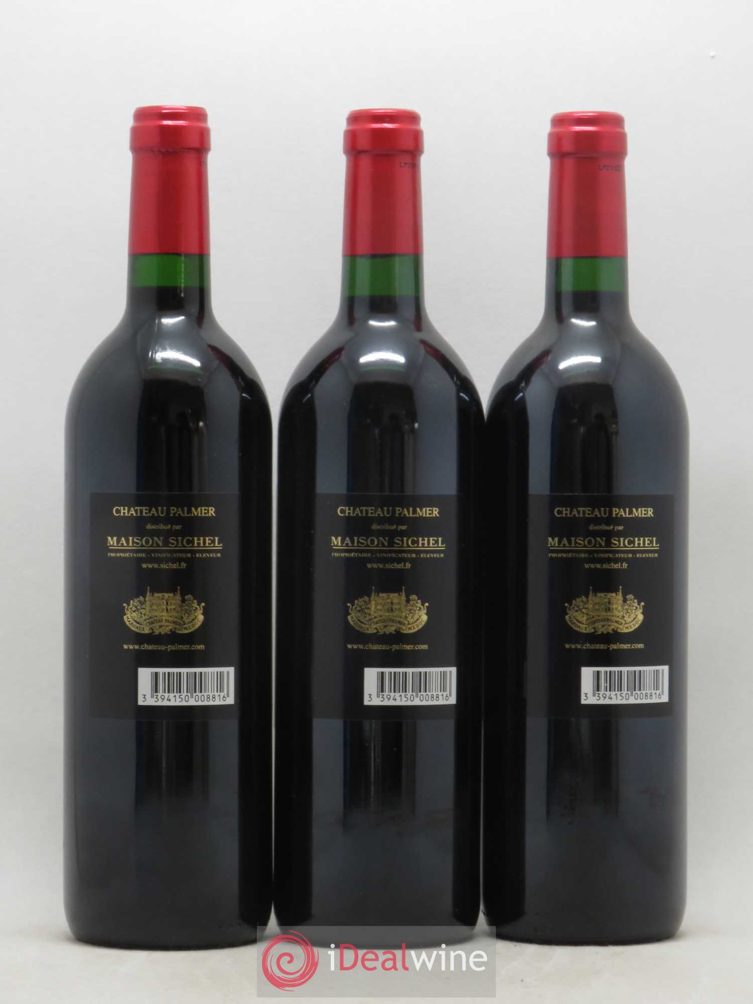 Château Palmer 3ème Grand Cru Classé 2001 - Lot de 12 bouteilles - 8