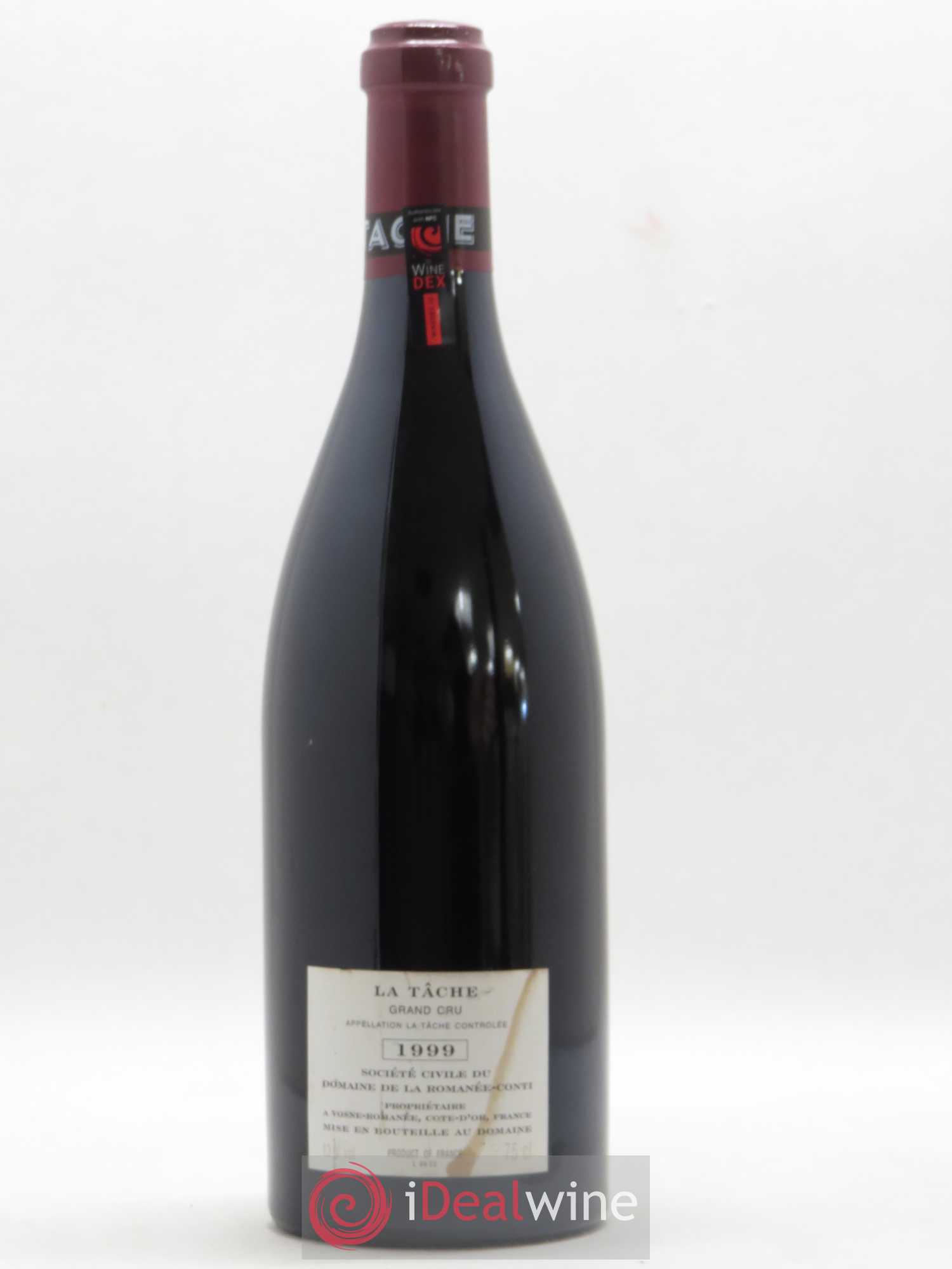La Tâche Grand Cru Domaine de la Romanée-Conti 1999 - Lot de 1 bouteille - 1