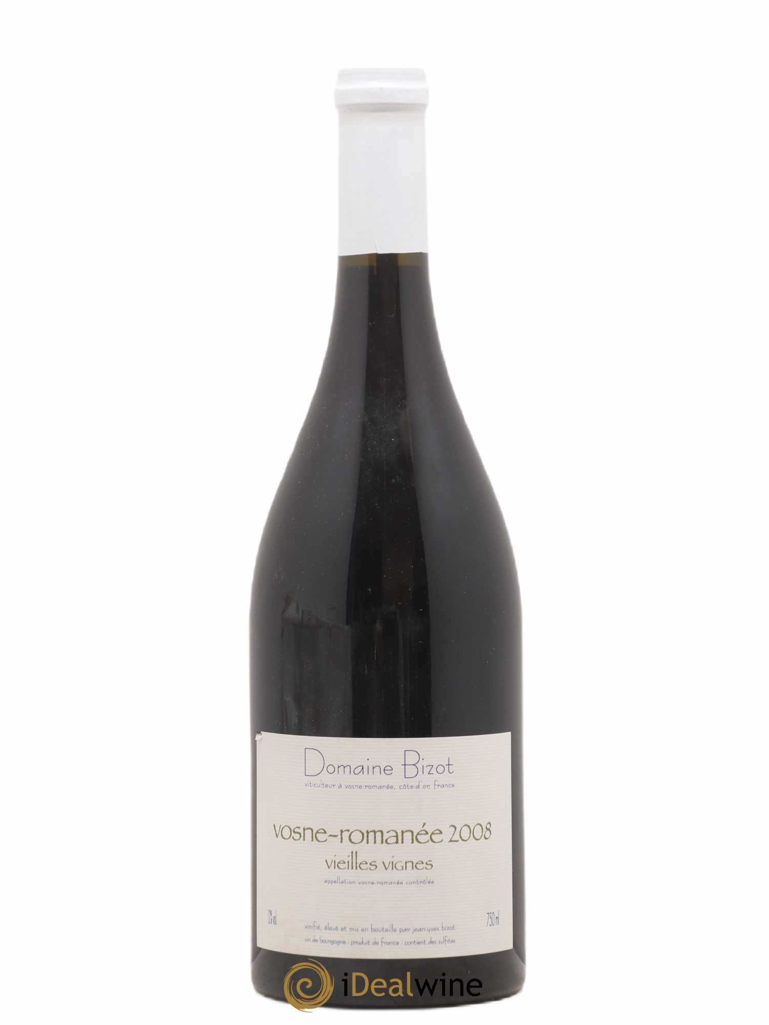Vosne-Romanée Vieilles Vignes Bizot (Domaine) 2008 - Lot de 1 bouteille - 0
