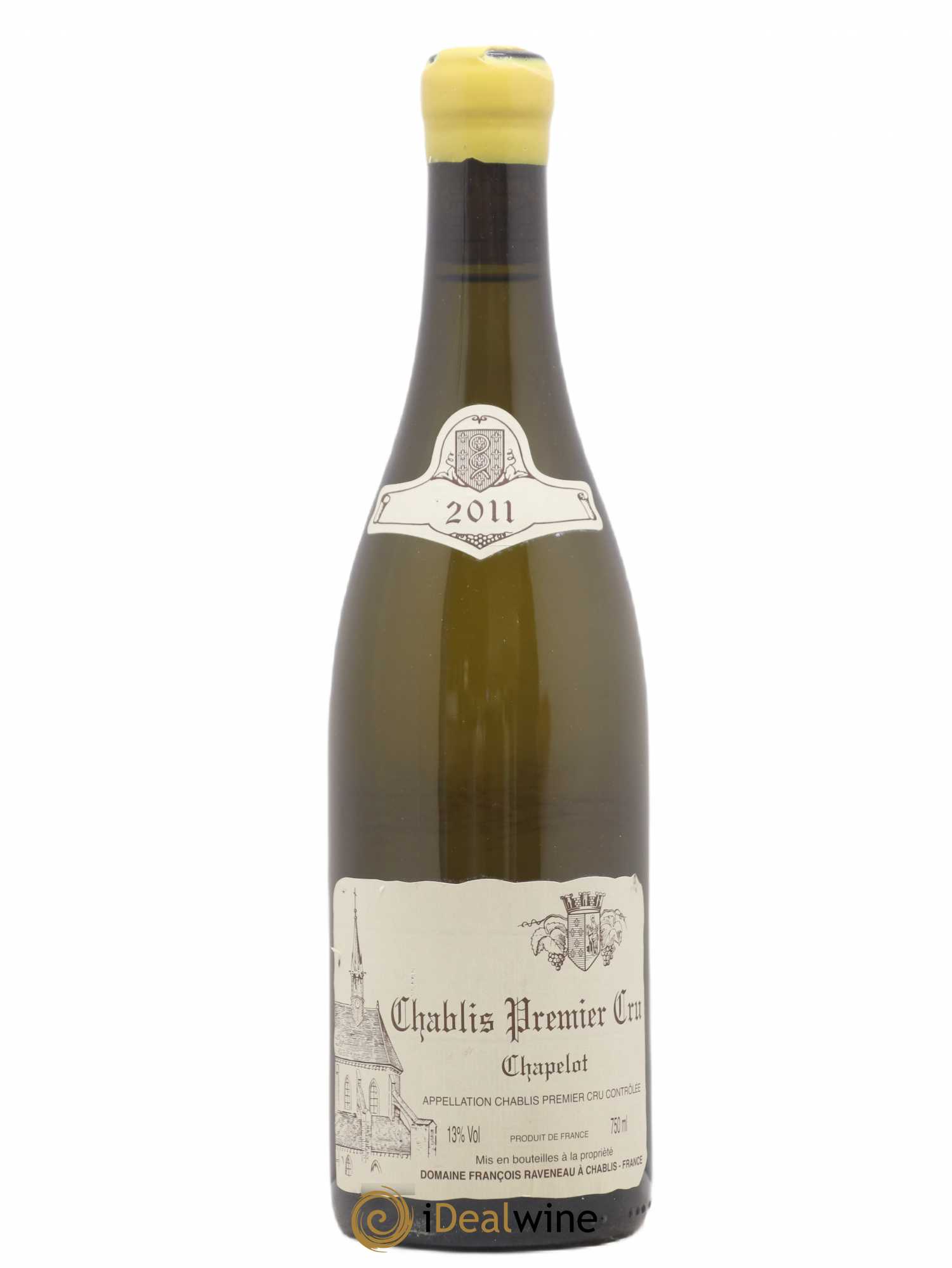 Chablis 1er Cru Chapelot Raveneau (Domaine) 2011 - Lot de 1 bouteille - 0