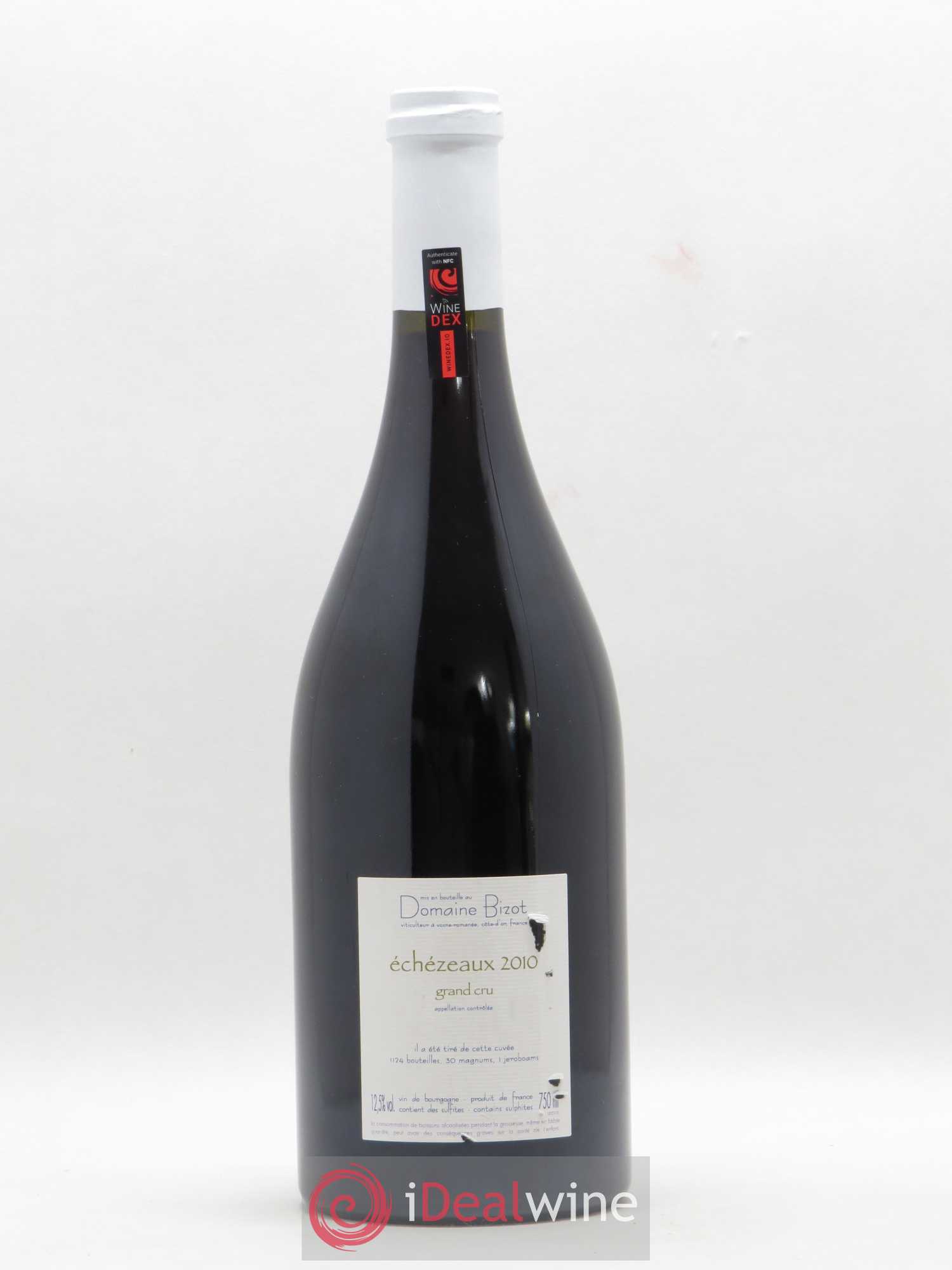 Echezeaux Grand Cru Bizot (Domaine) 2010 - Lot de 1 bouteille - 1