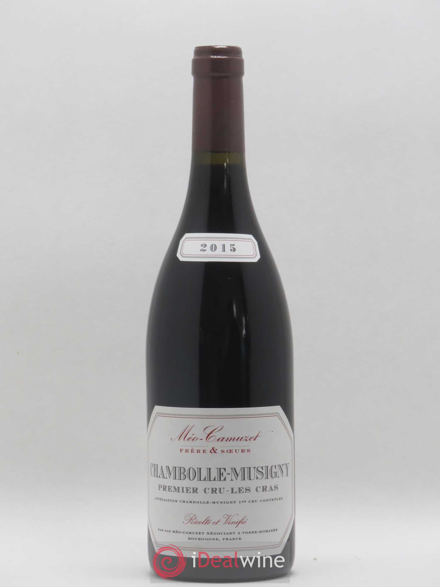 Chambolle-Musigny 1er Cru Les Cras Méo-Camuzet (Frère & Soeurs) 2015 - Lot de 1 bouteille - 0