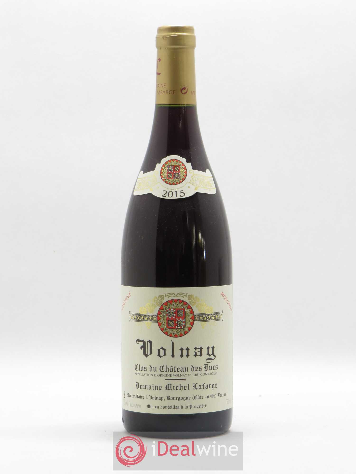 Volnay 1er Cru Clos du Château des Ducs Lafarge (Domaine) 2015 - Lot de 1 bouteille - 0