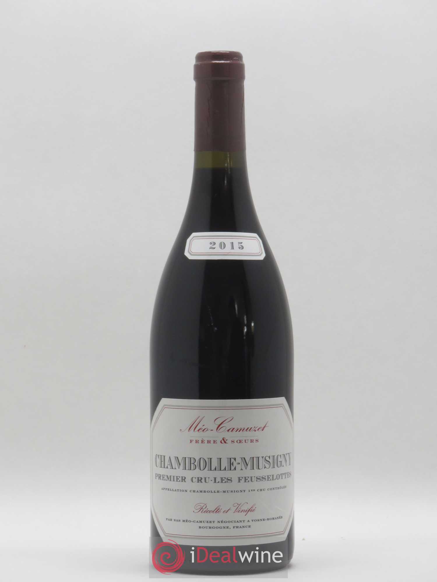 Chambolle-Musigny 1er Cru Les Feusselottes Méo-Camuzet (Frère & Soeurs) 2015 - Lot de 1 bouteille - 0