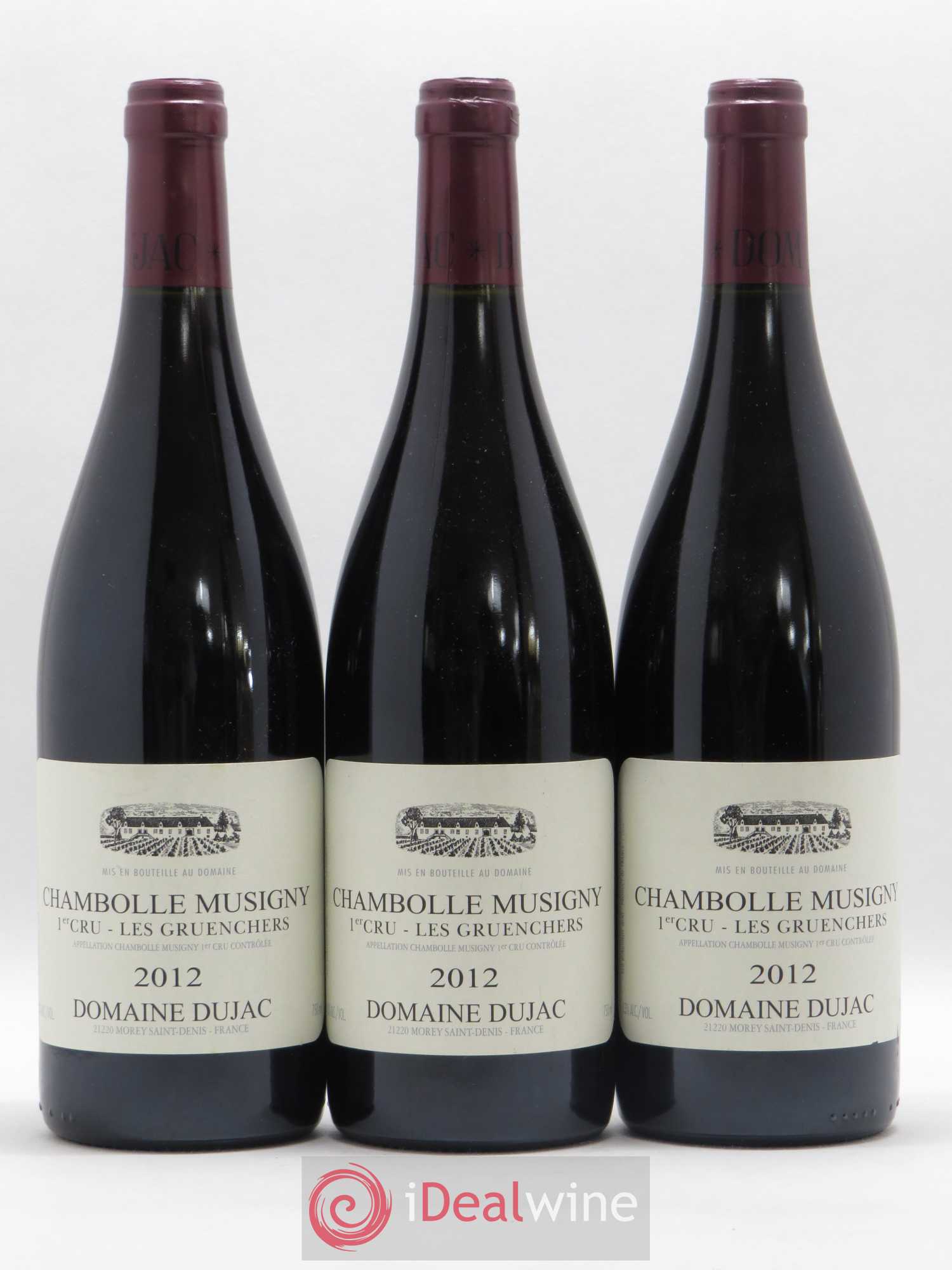 Chambolle-Musigny 1er Cru Les Gruenchers Dujac (Domaine) 2012 - Lot de 3 bouteilles - 0