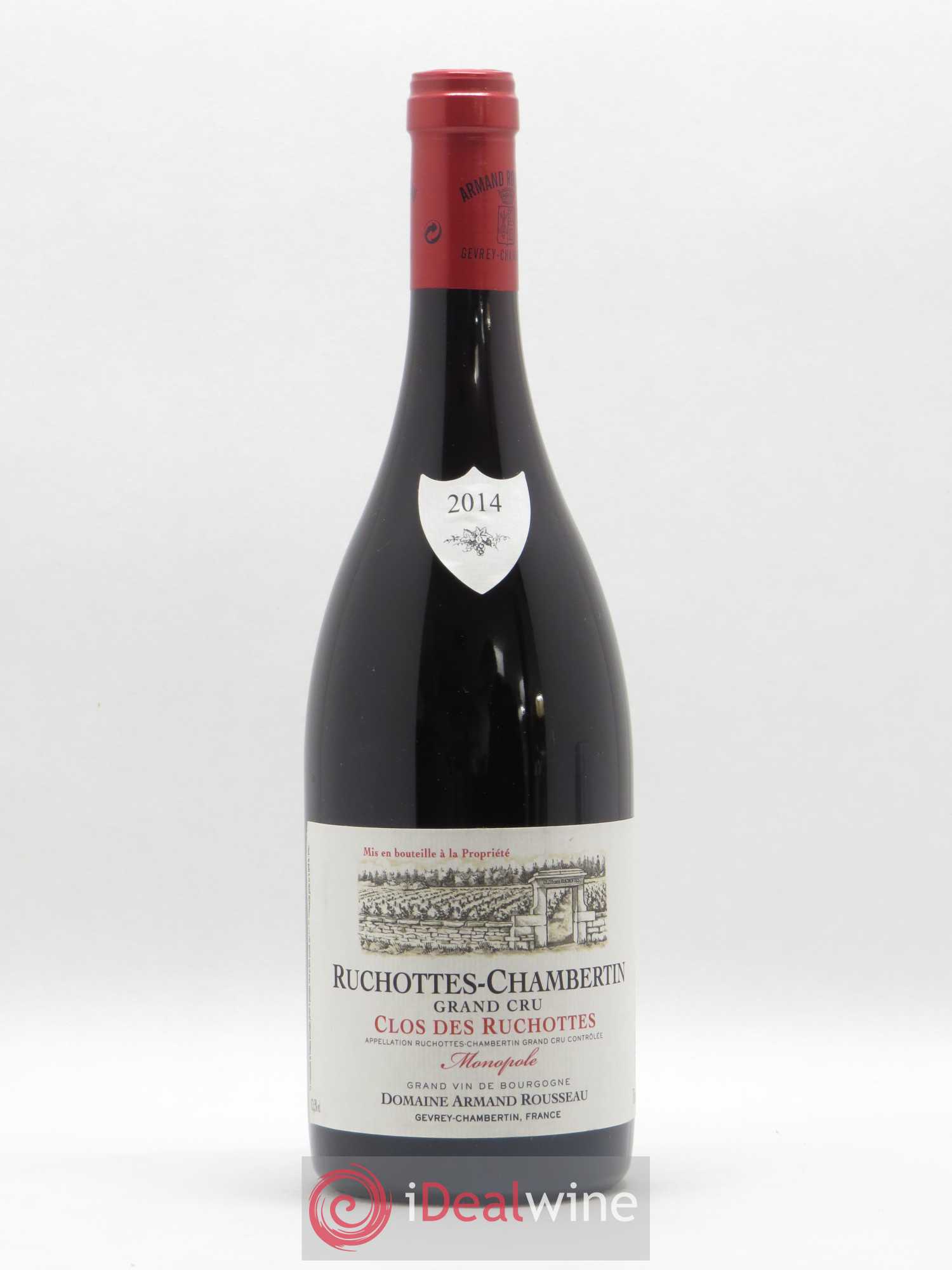Ruchottes-Chambertin Grand Cru Clos des Ruchottes Armand Rousseau (Domaine) 2014 - Lot of 1 bottle - 0