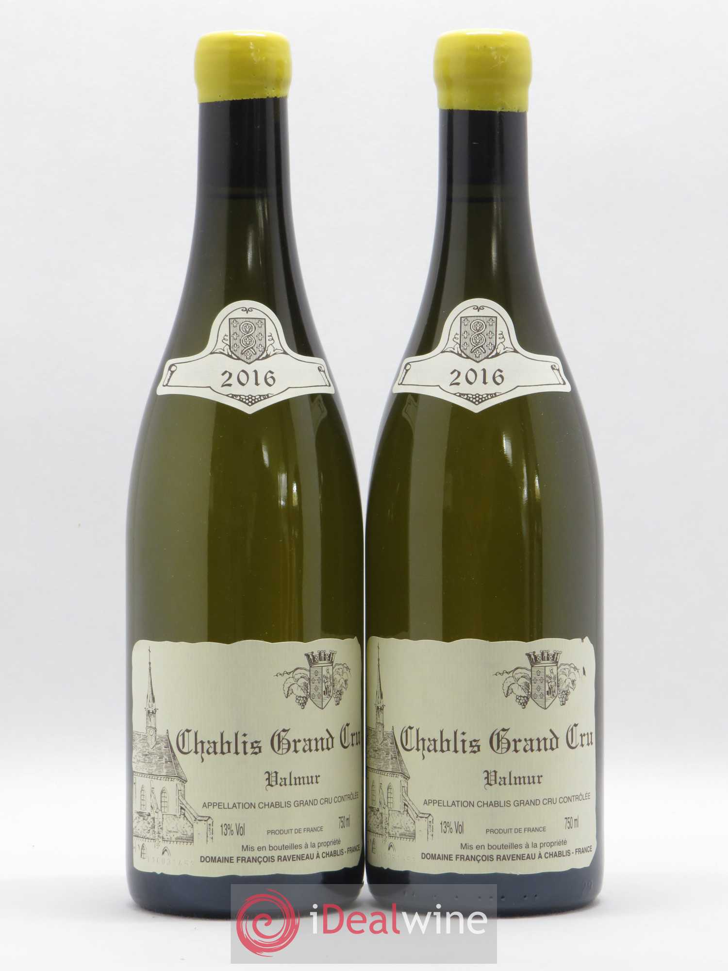 Chablis Grand Cru Valmur Raveneau (Domaine) 2016 - Lot de 2 bouteilles - 0