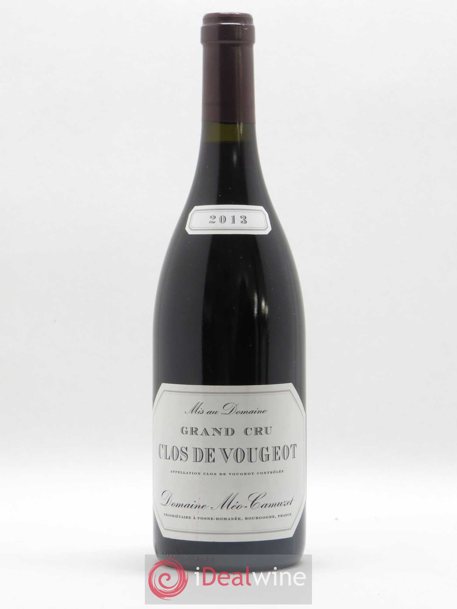 Clos de Vougeot Grand Cru Méo-Camuzet (Domaine) 2013 - Lot de 1 bouteille - 0