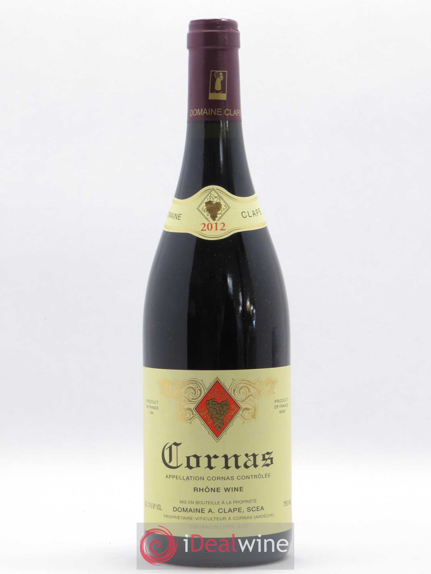 Cornas Auguste Clape 2012 - Posten von 1 Flasche - 0