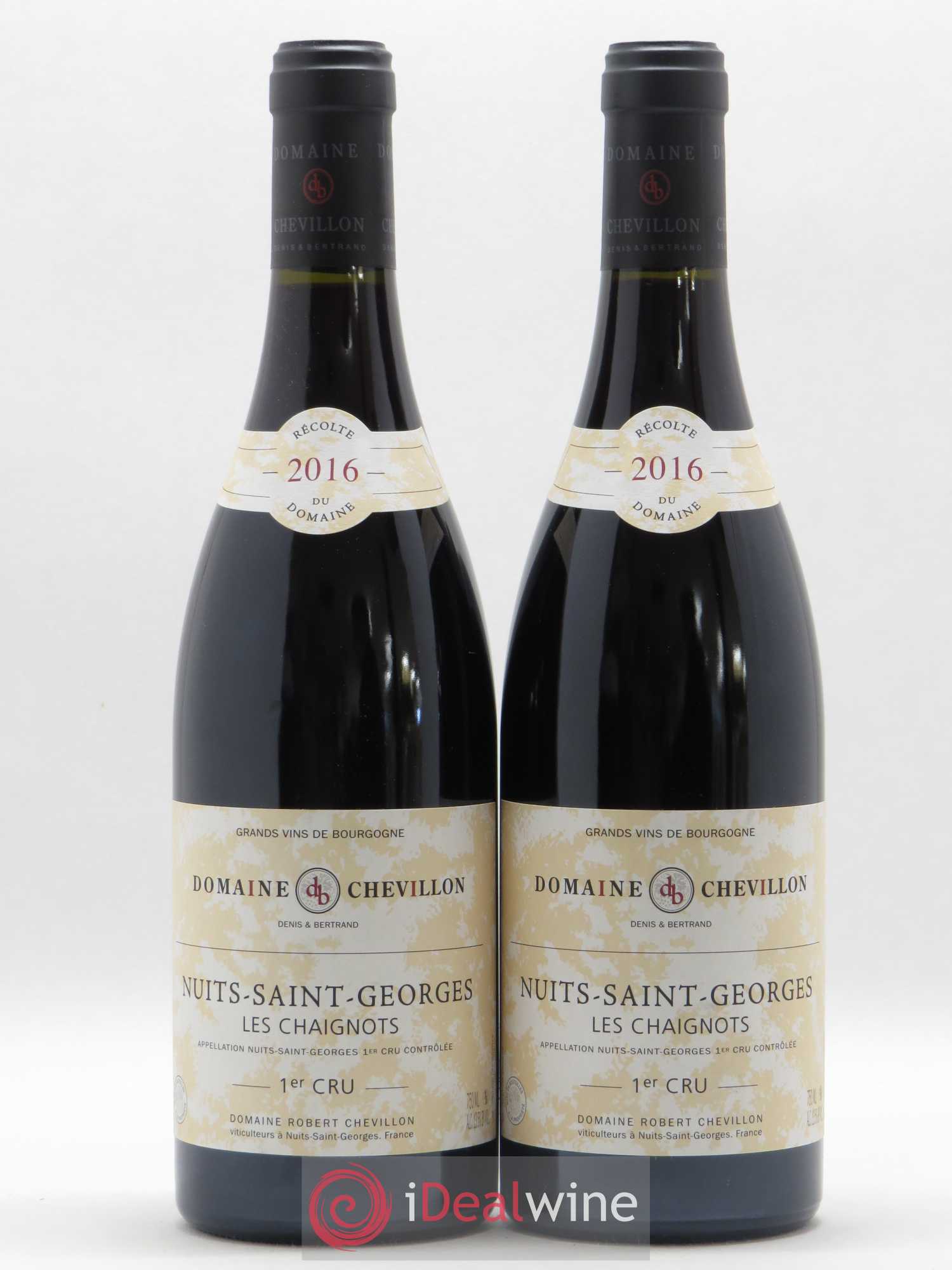 Nuits-Saint-Georges 1er Cru Les Chaignots Robert Chevillon 2016 - Lot de 2 bouteilles - 0