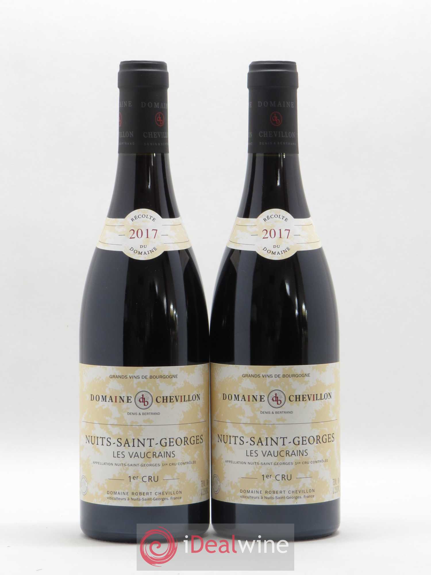 Nuits-Saint-Georges 1er Cru Les Vaucrains Robert Chevillon 2017 - Lot de 2 bouteilles - 0