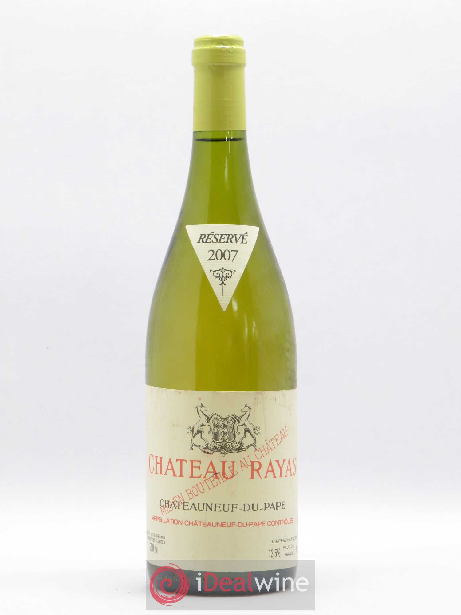 Châteauneuf-du-Pape Château Rayas Emmanuel Reynaud 2007 - Lot de 1 bouteille - 0
