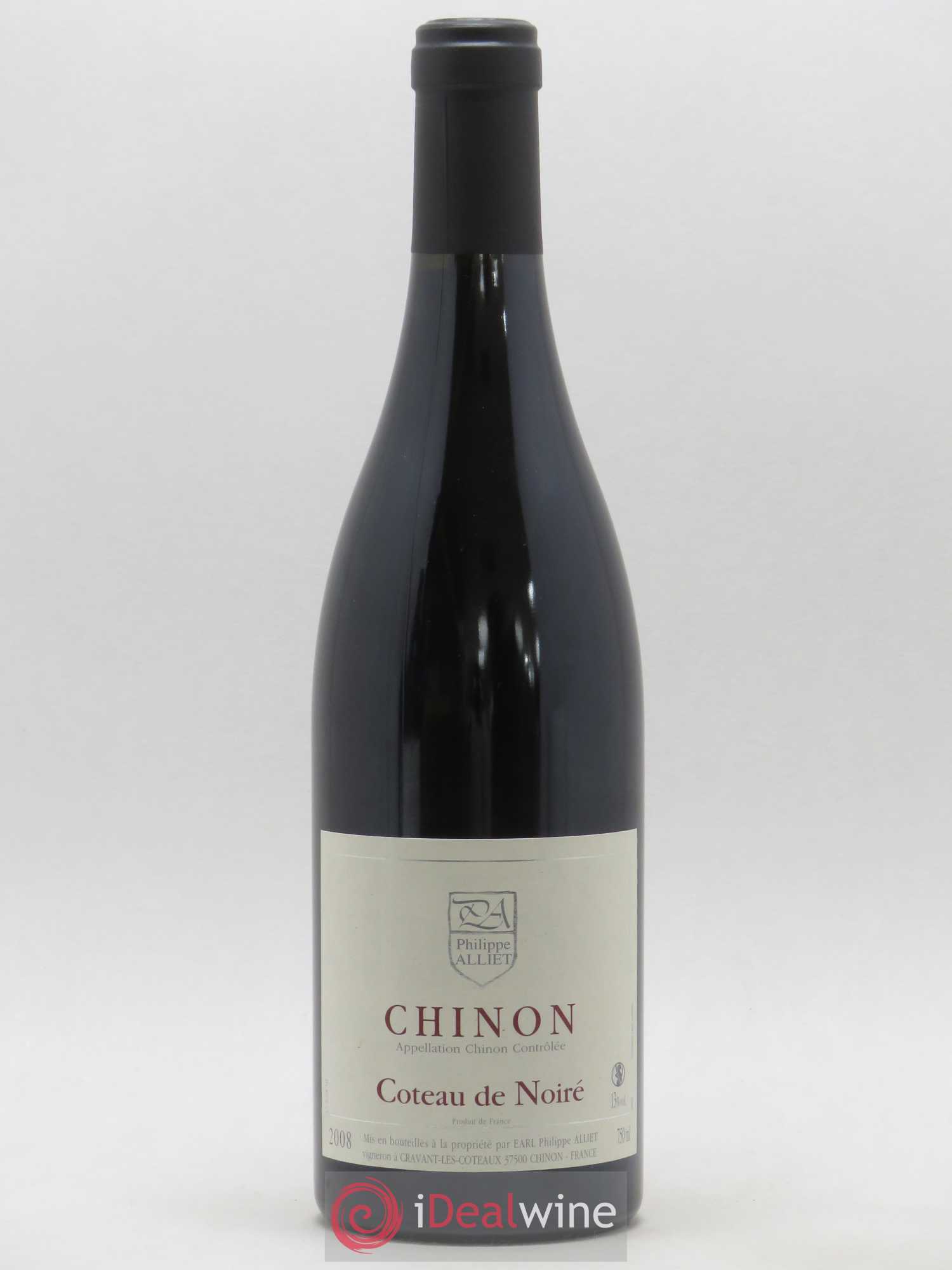 Chinon Coteau de Noiré Philippe Alliet 2008 - Lot de 1 bouteille - 0