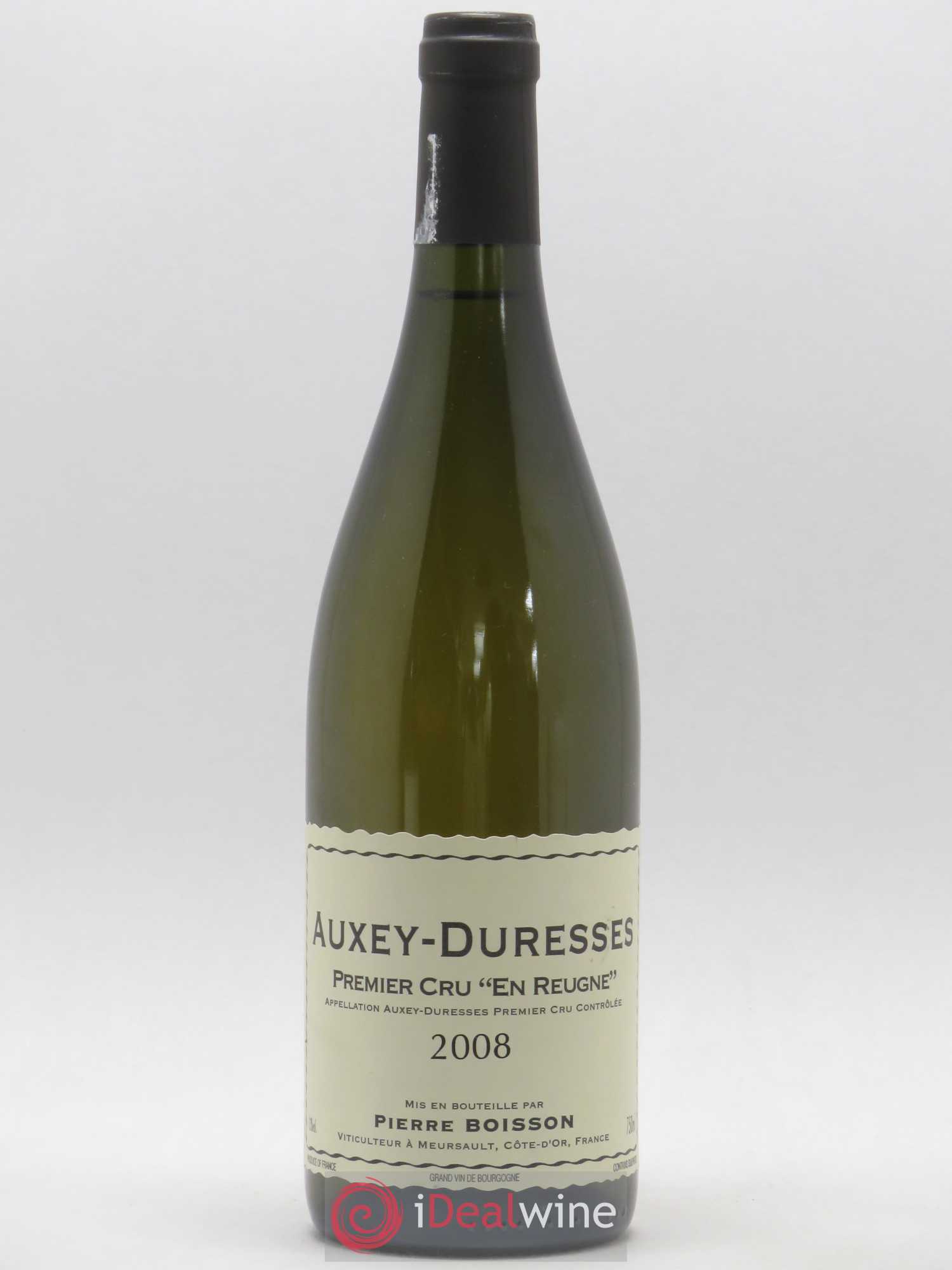 Auxey-Duresses 1er Cru En Reugne Pierre Boisson (Domaine) 2008 - Lot de 1 bouteille - 0