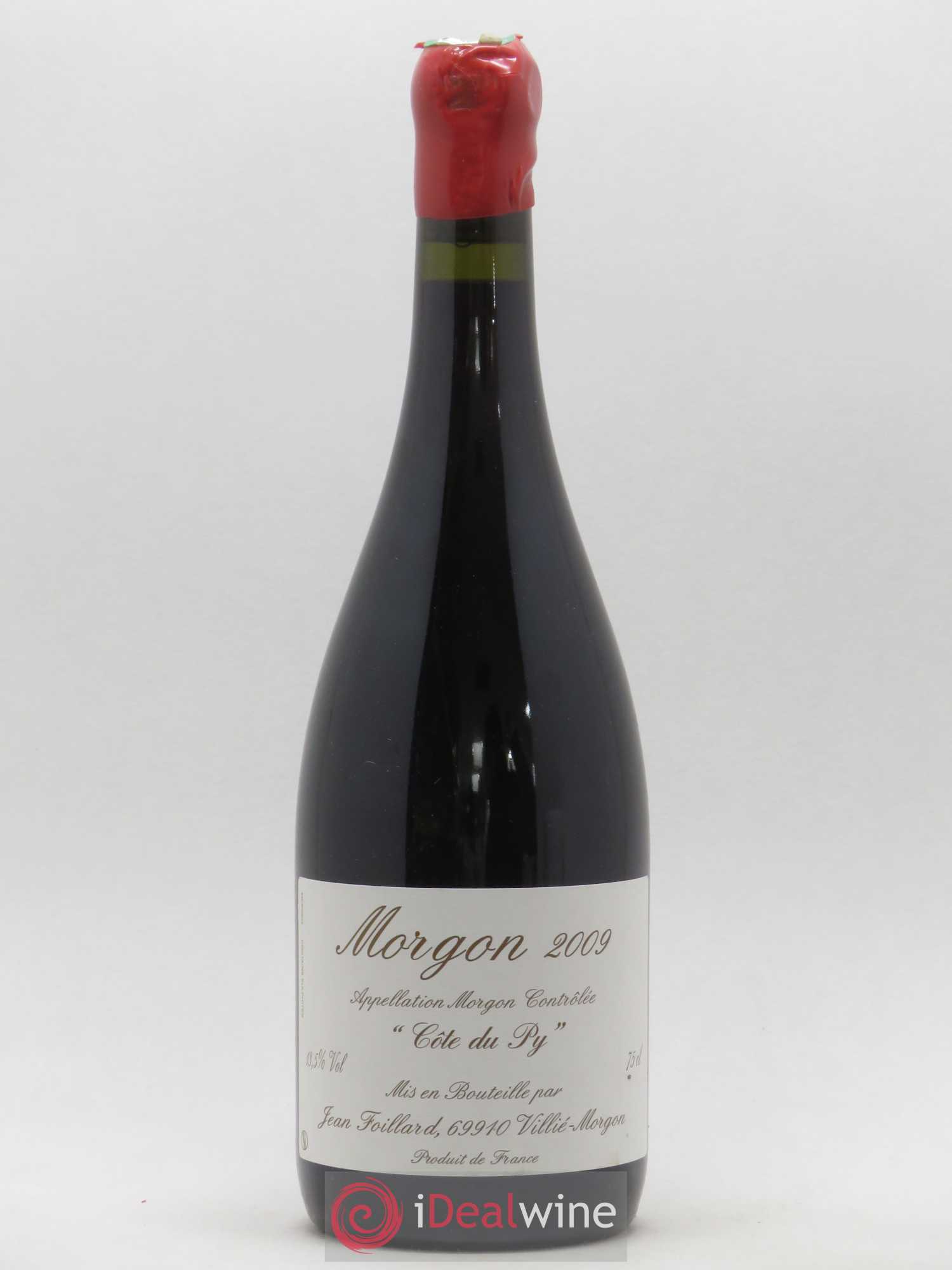 Morgon Côte du Py Jean Foillard 2009 - Lot de 1 bouteille - 0