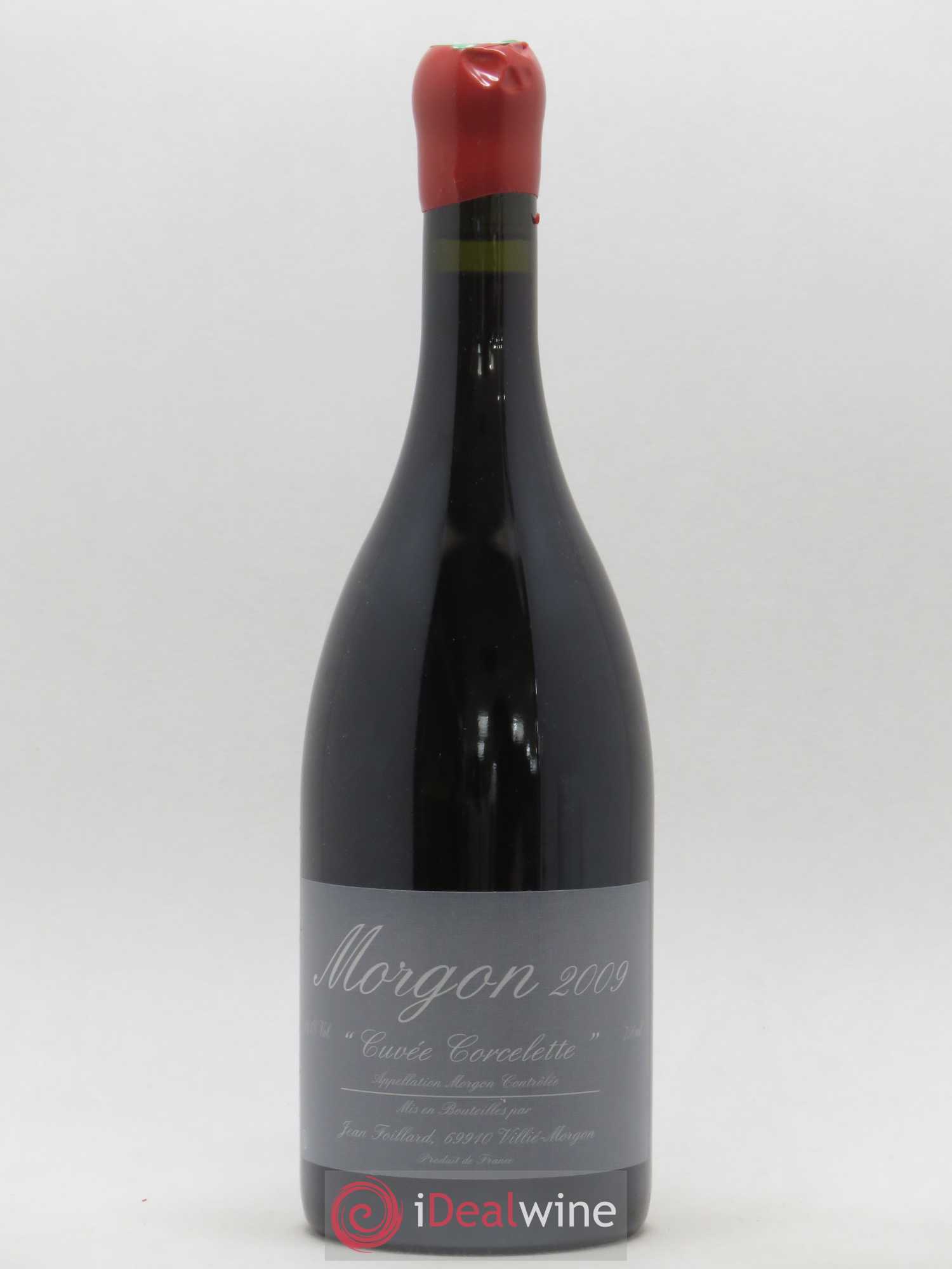 Morgon Corcelette Jean Foillard 2009 - Lot de 1 bouteille - 0