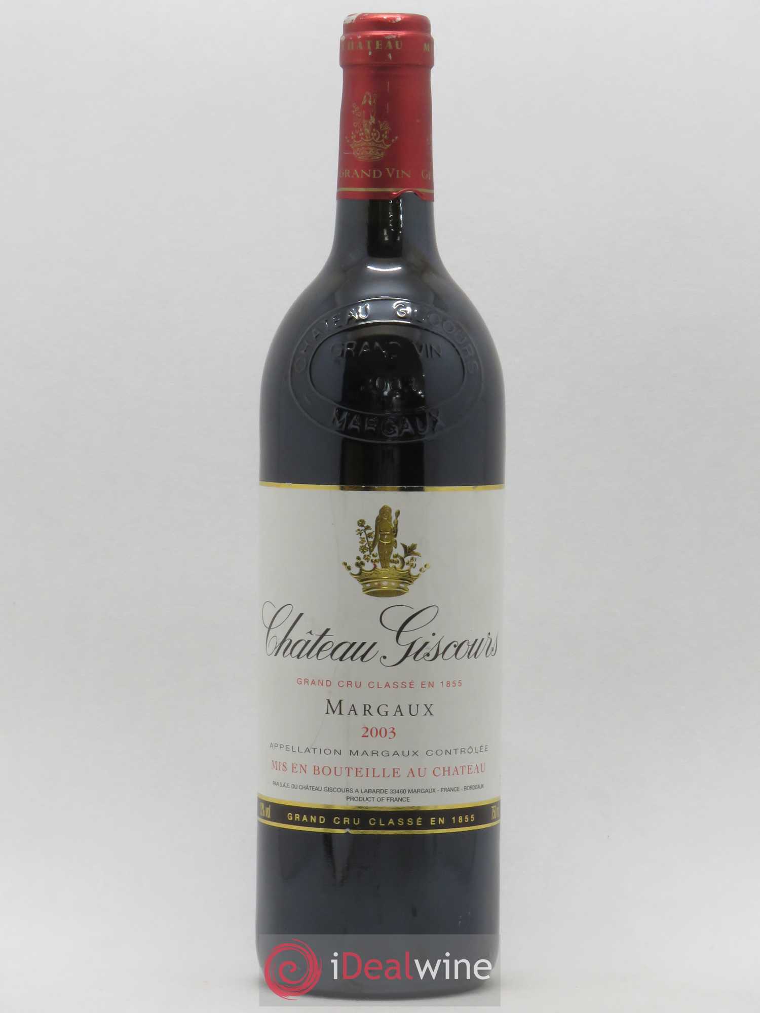 Château Giscours 3ème Grand Cru Classé 2003 - Lot de 1 bouteille - 0